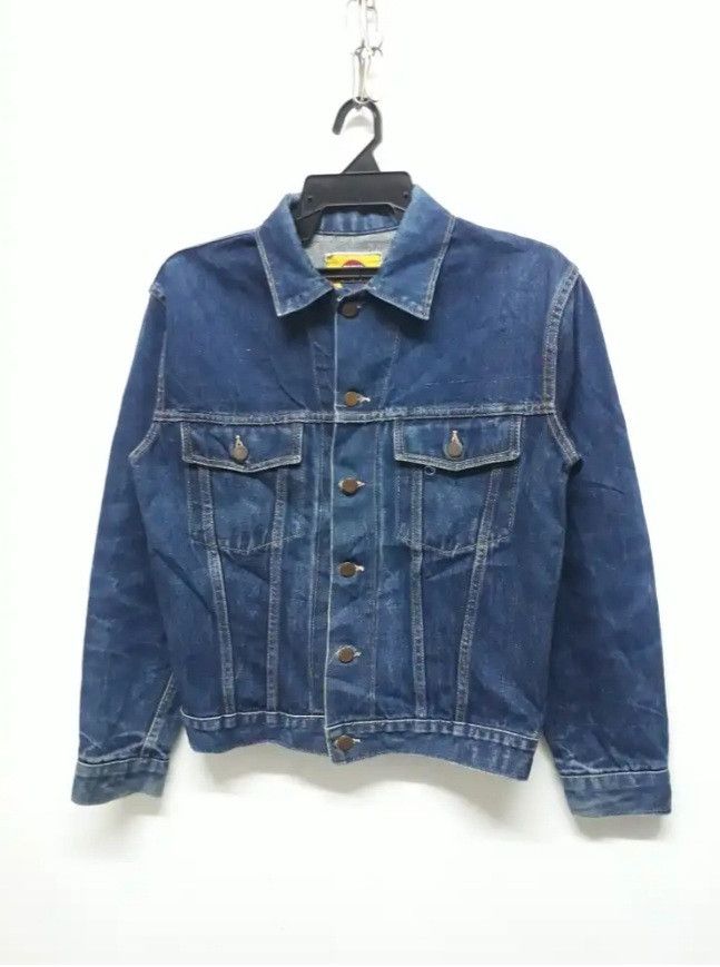 Japanese Brand Vintage Dad owl Selvedge denim jacket Size US S / EU 44-46 / 1 - 10 Thumbnail