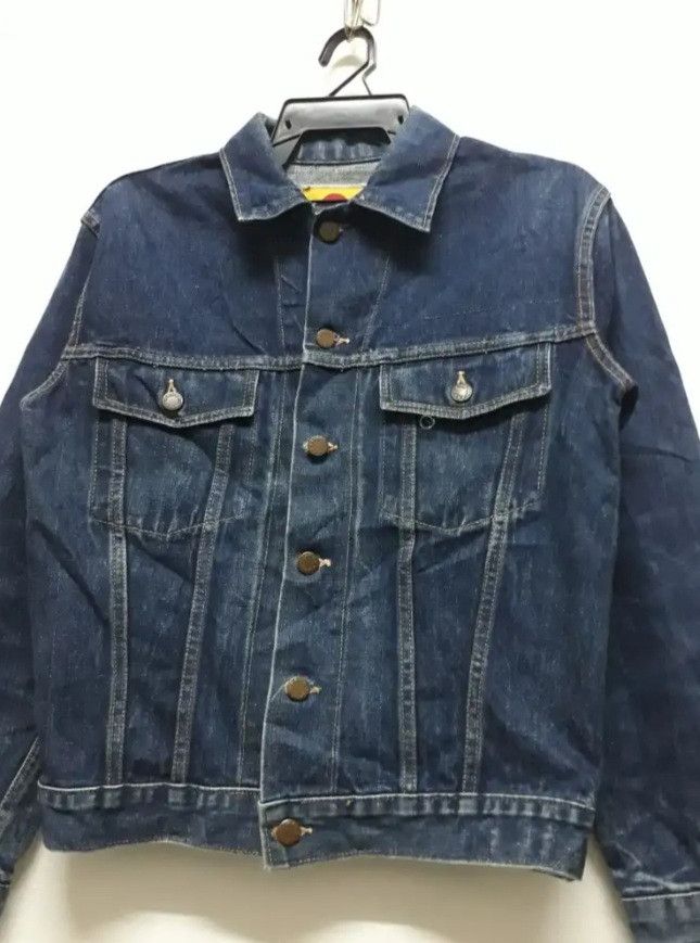 Japanese Brand Vintage Dad owl Selvedge denim jacket Size US S / EU 44-46 / 1 - 6 Thumbnail