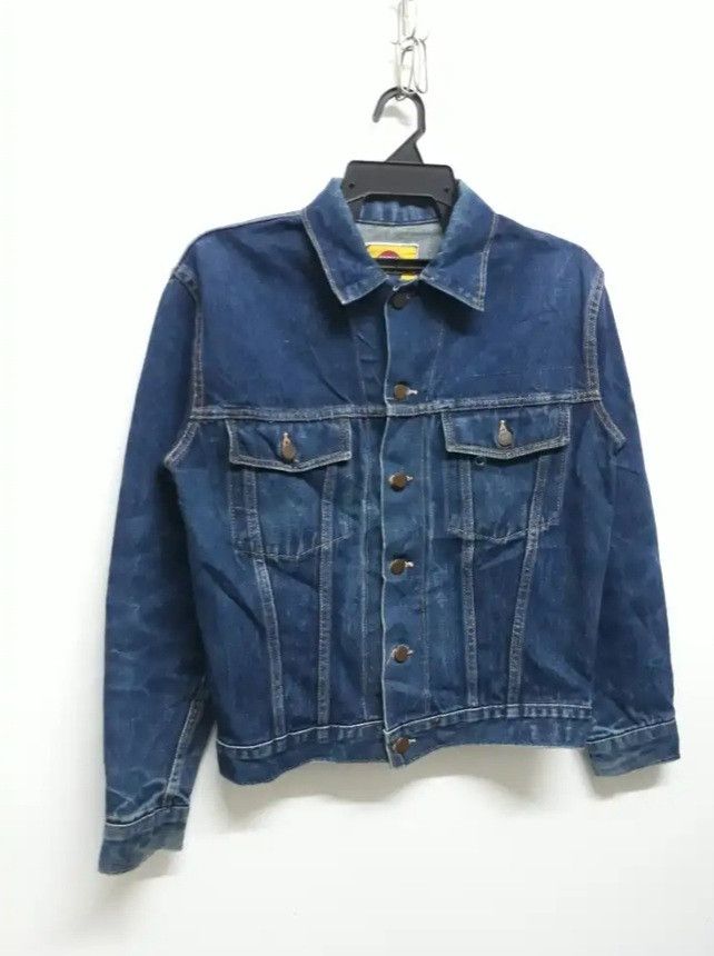 Japanese Brand Vintage Dad owl Selvedge denim jacket Size US S / EU 44-46 / 1 - 8 Thumbnail