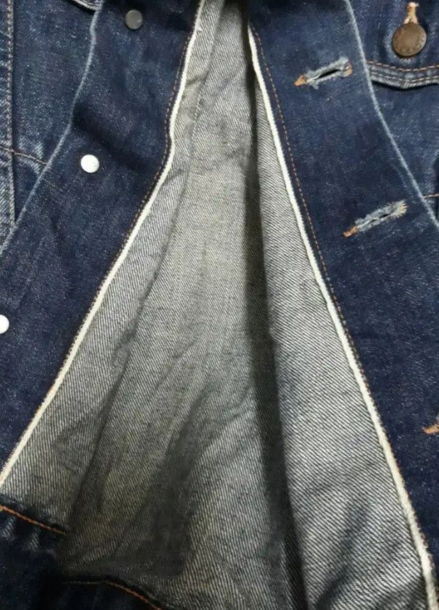 Japanese Brand Vintage Dad owl Selvedge denim jacket Size US S / EU 44-46 / 1 - 11 Thumbnail