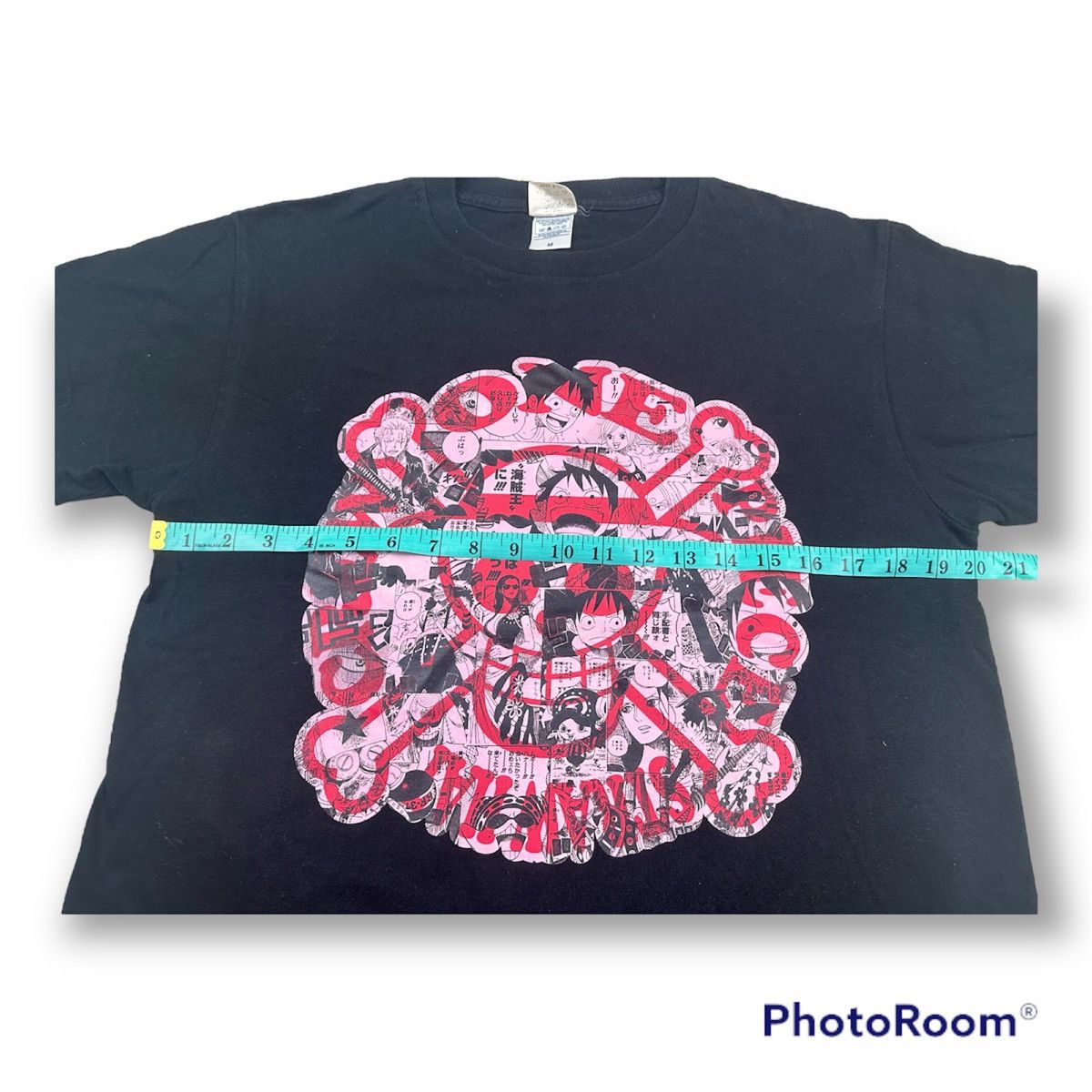One Piece 🔥RARE🔥ONE PIECE TEE MANGA PRINTED Size US M / EU 48-50 / 2 - 5 Thumbnail