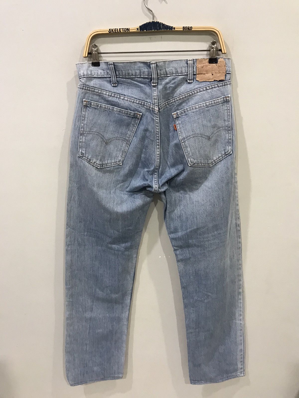 Levi's × Vintage Very Rare Vintage Levis 80s Orange Tab Button #8 Denim Size US 32 / EU 48 - 5 Thumbnail