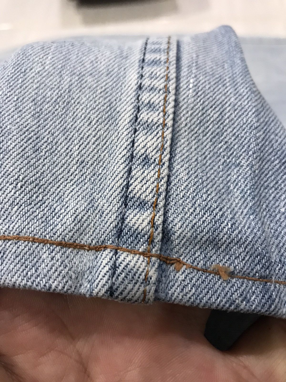Levi's × Vintage Very Rare Vintage Levis 80s Orange Tab Button #8 Denim Size US 32 / EU 48 - 13 Thumbnail