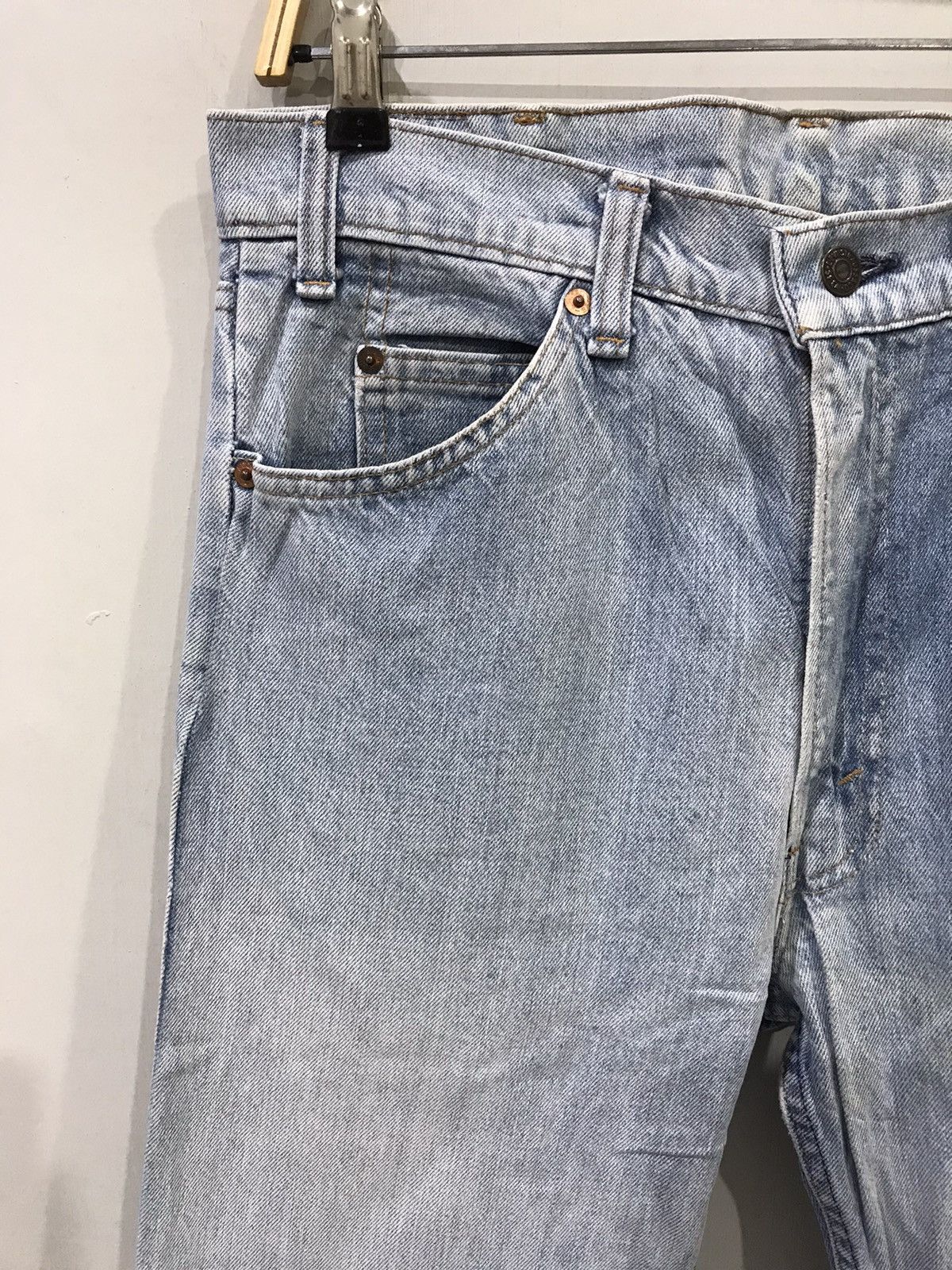 Levi's × Vintage Very Rare Vintage Levis 80s Orange Tab Button #8 Denim Size US 32 / EU 48 - 3 Thumbnail
