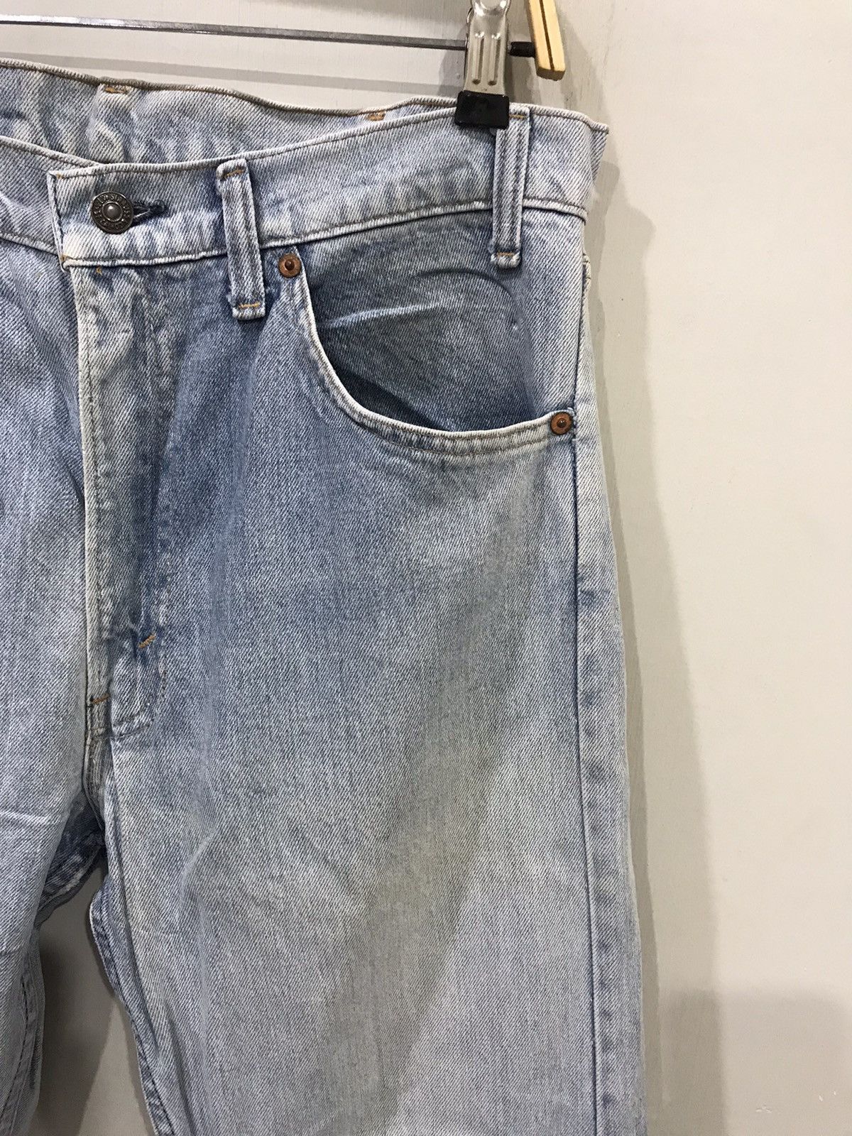 Levi's × Vintage Very Rare Vintage Levis 80s Orange Tab Button #8 Denim Size US 32 / EU 48 - 2 Thumbnail