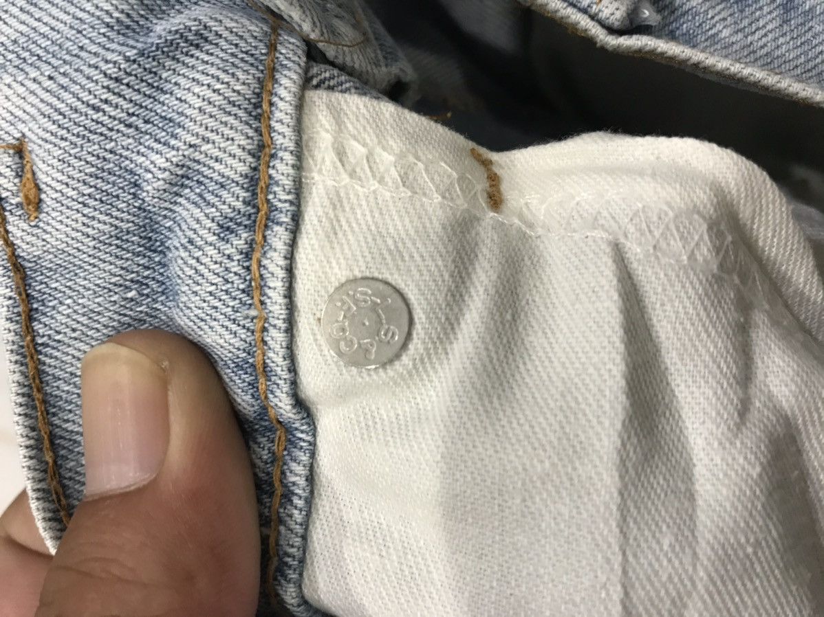 Levi's × Vintage Very Rare Vintage Levis 80s Orange Tab Button #8 Denim Size US 32 / EU 48 - 12 Thumbnail