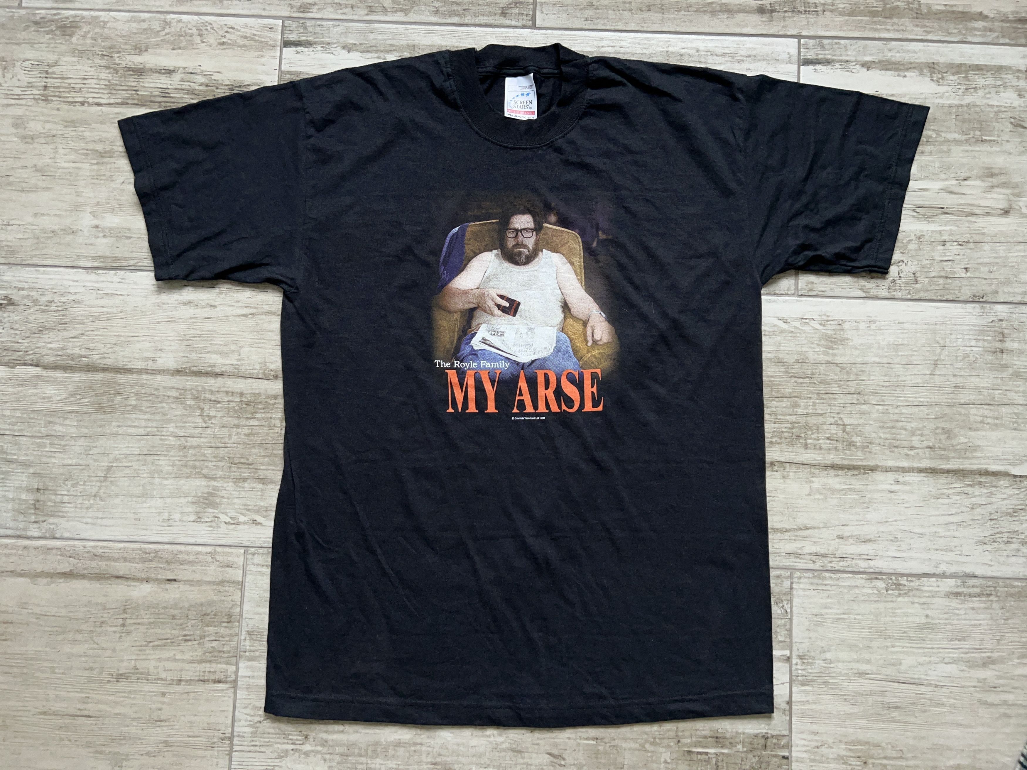Vintage 1998 The Royle Family My Arse Sitcom Screen Stars T Shirt | Grailed