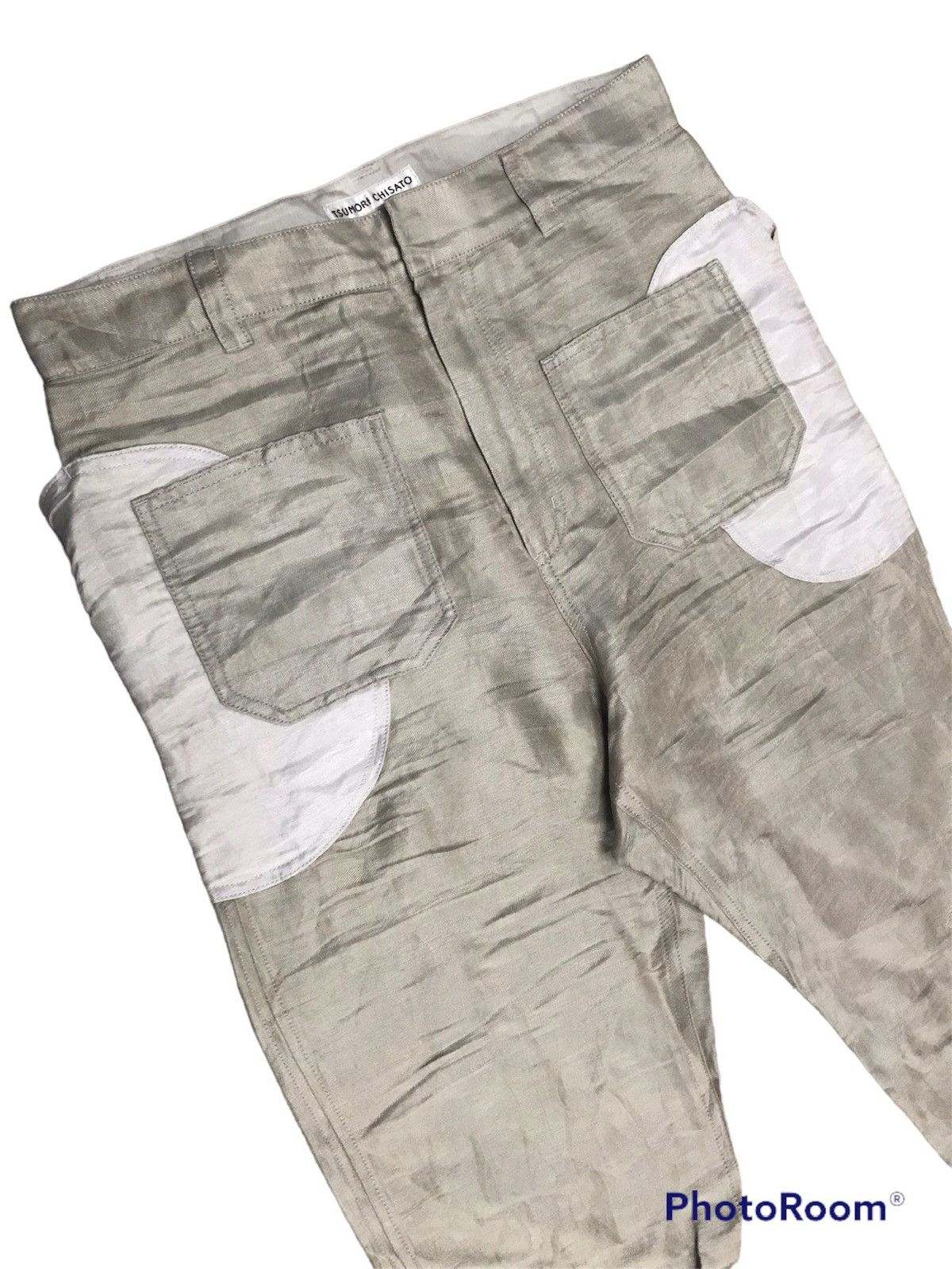 Issey Miyake Tsumori Chisato Issey MIYAKE Linen Chopped Pant Size US 30 / EU 46 - 3 Thumbnail