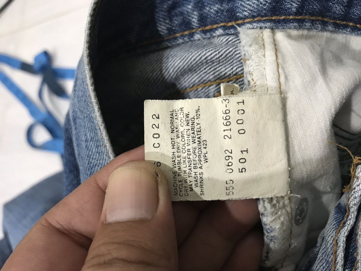 LVC × Levi's × Vintage Vintage 90s LEVIS 501 Selvedge Denim Size US 26 / EU 42 - 15 Thumbnail