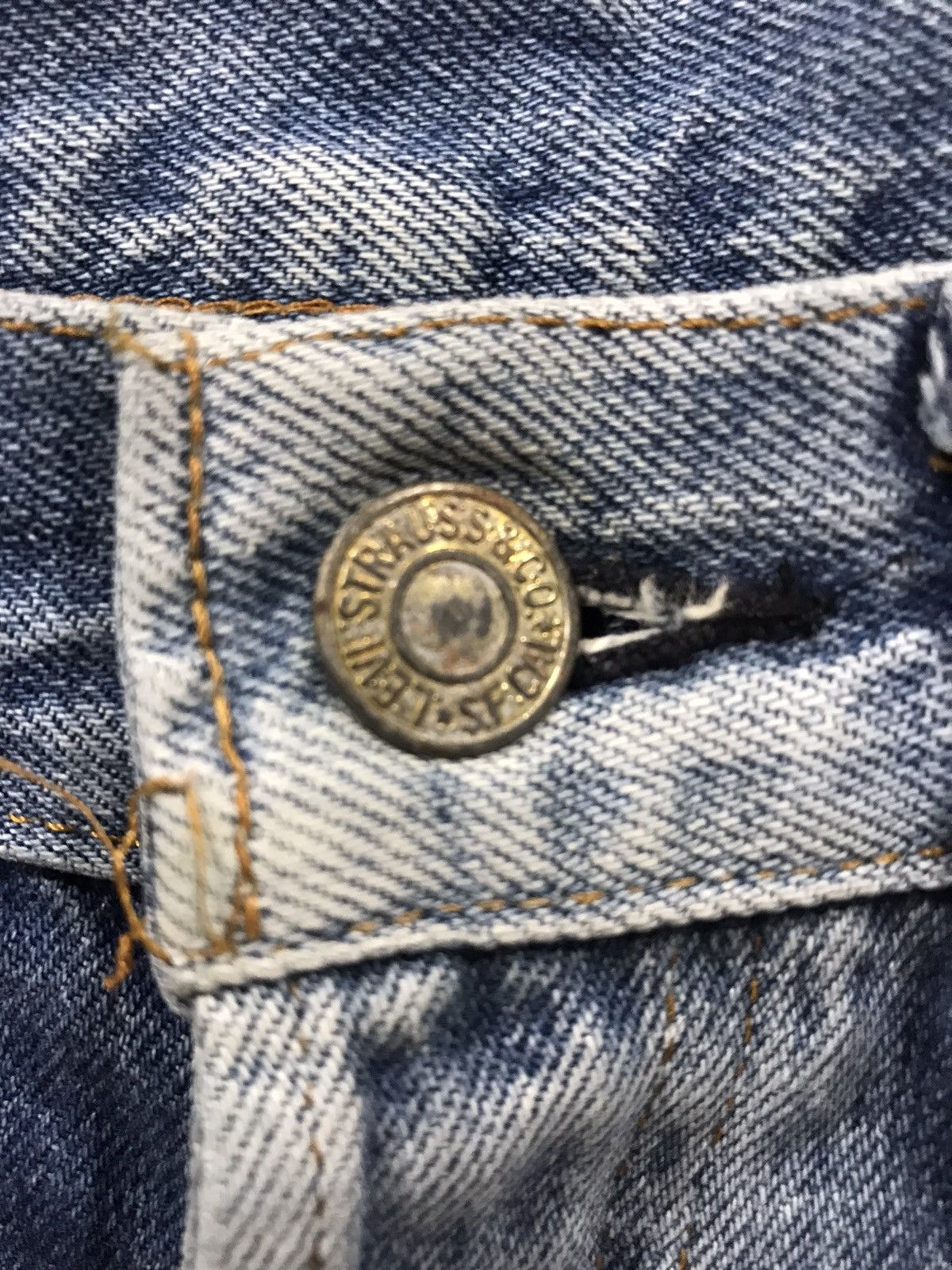 LVC × Levi's × Vintage Vintage 90s LEVIS 501 Selvedge Denim Size US 26 / EU 42 - 4 Thumbnail