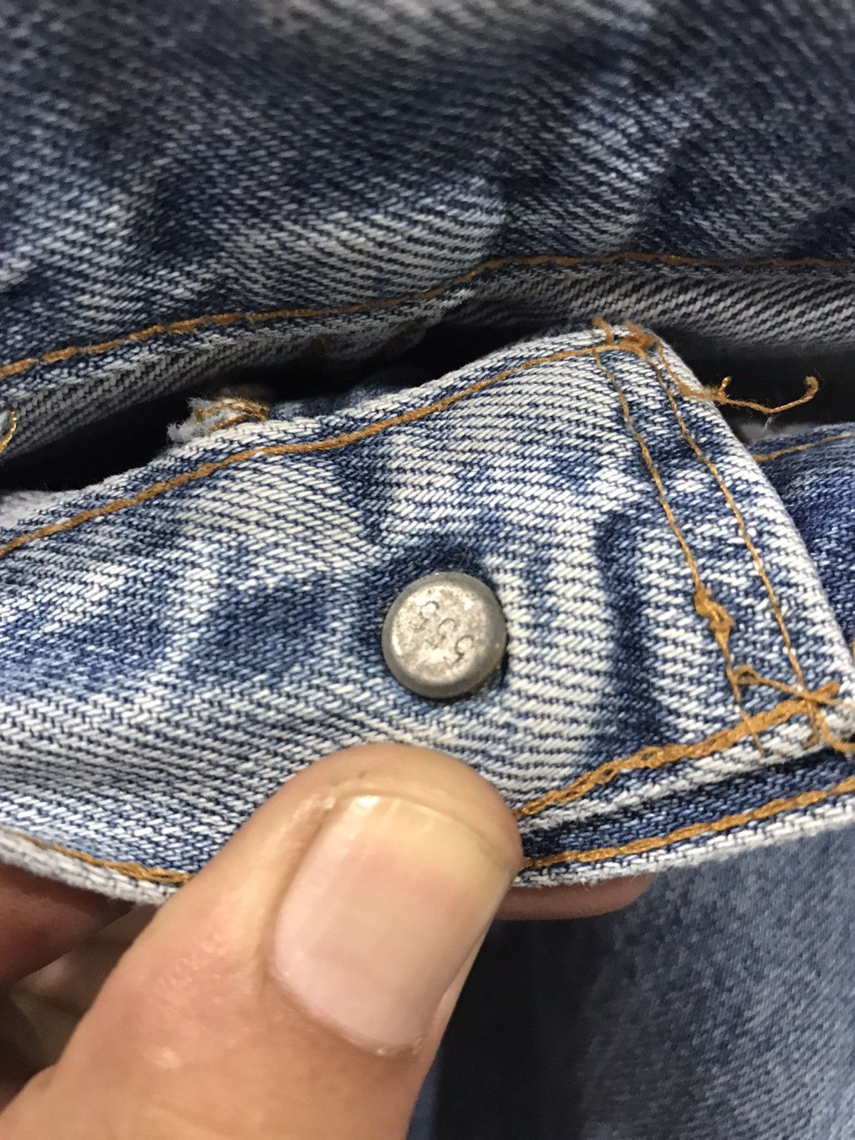 LVC × Levi's × Vintage Vintage 90s LEVIS 501 Selvedge Denim Size US 26 / EU 42 - 5 Thumbnail
