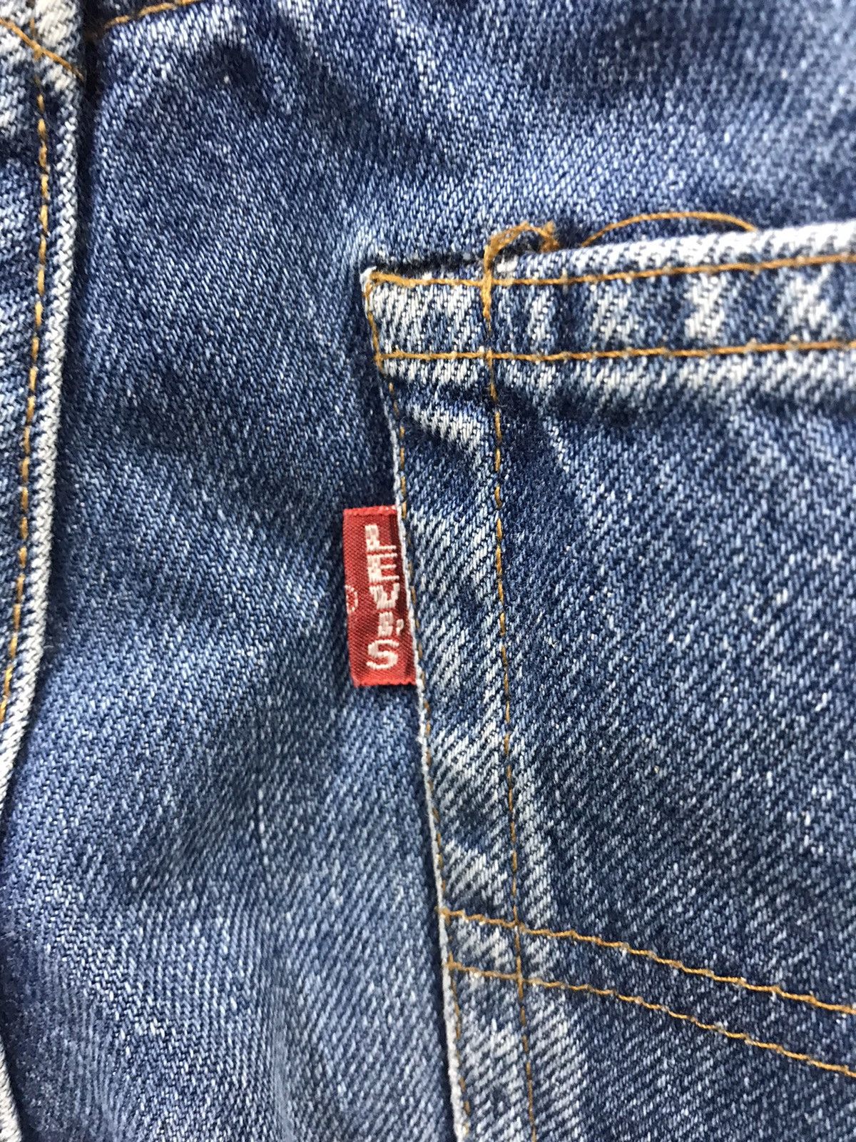 LVC × Levi's × Vintage Vintage 90s LEVIS 501 Selvedge Denim Size US 26 / EU 42 - 9 Thumbnail