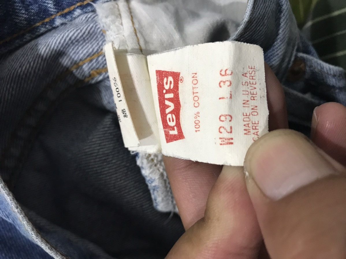 LVC × Levi's × Vintage Vintage 90s LEVIS 501 Selvedge Denim Size US 26 / EU 42 - 14 Thumbnail