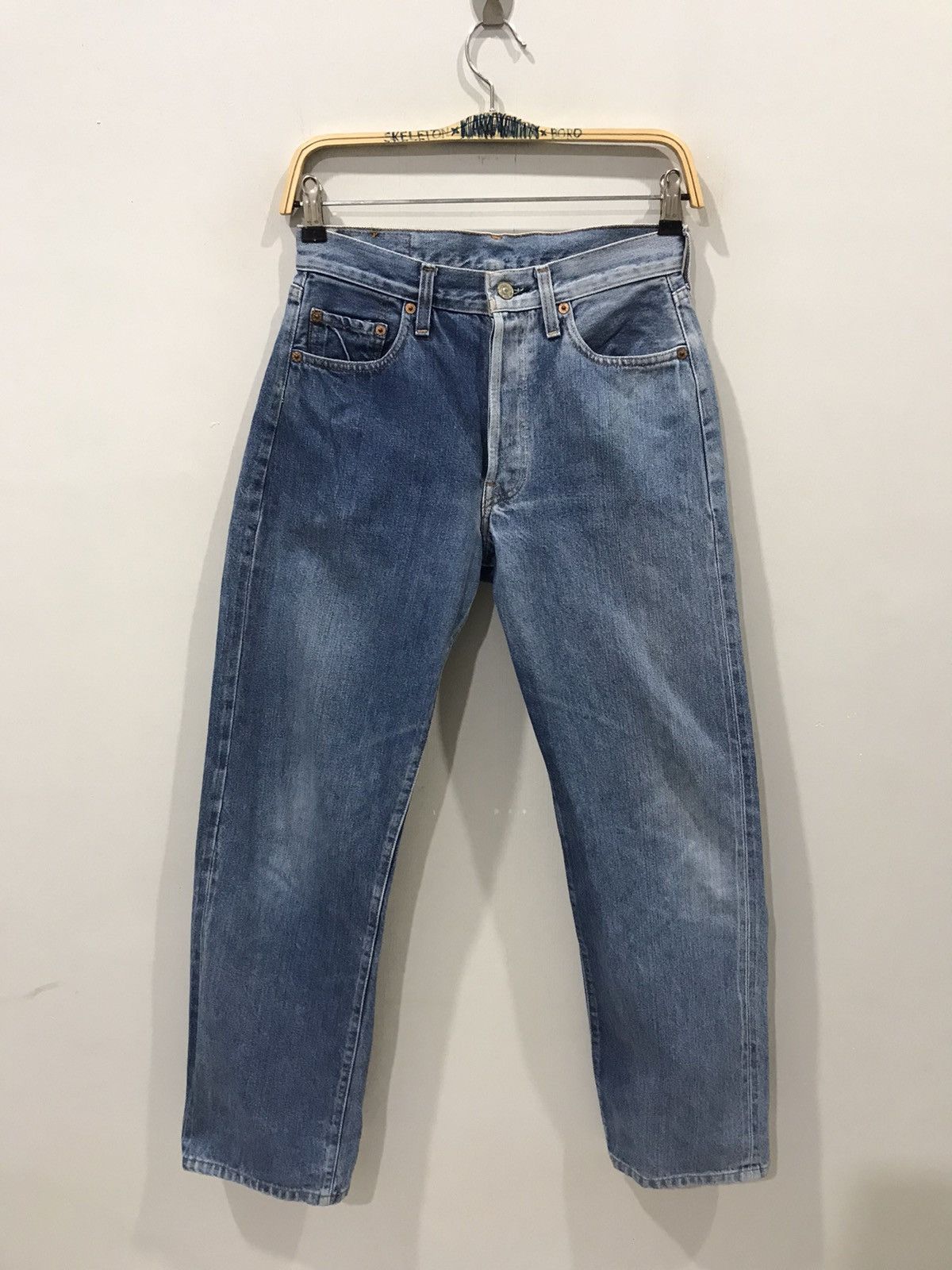 LVC × Levi's × Vintage Vintage 90s LEVIS 501 Selvedge Denim Size US 26 / EU 42 - 1 Thumbnail