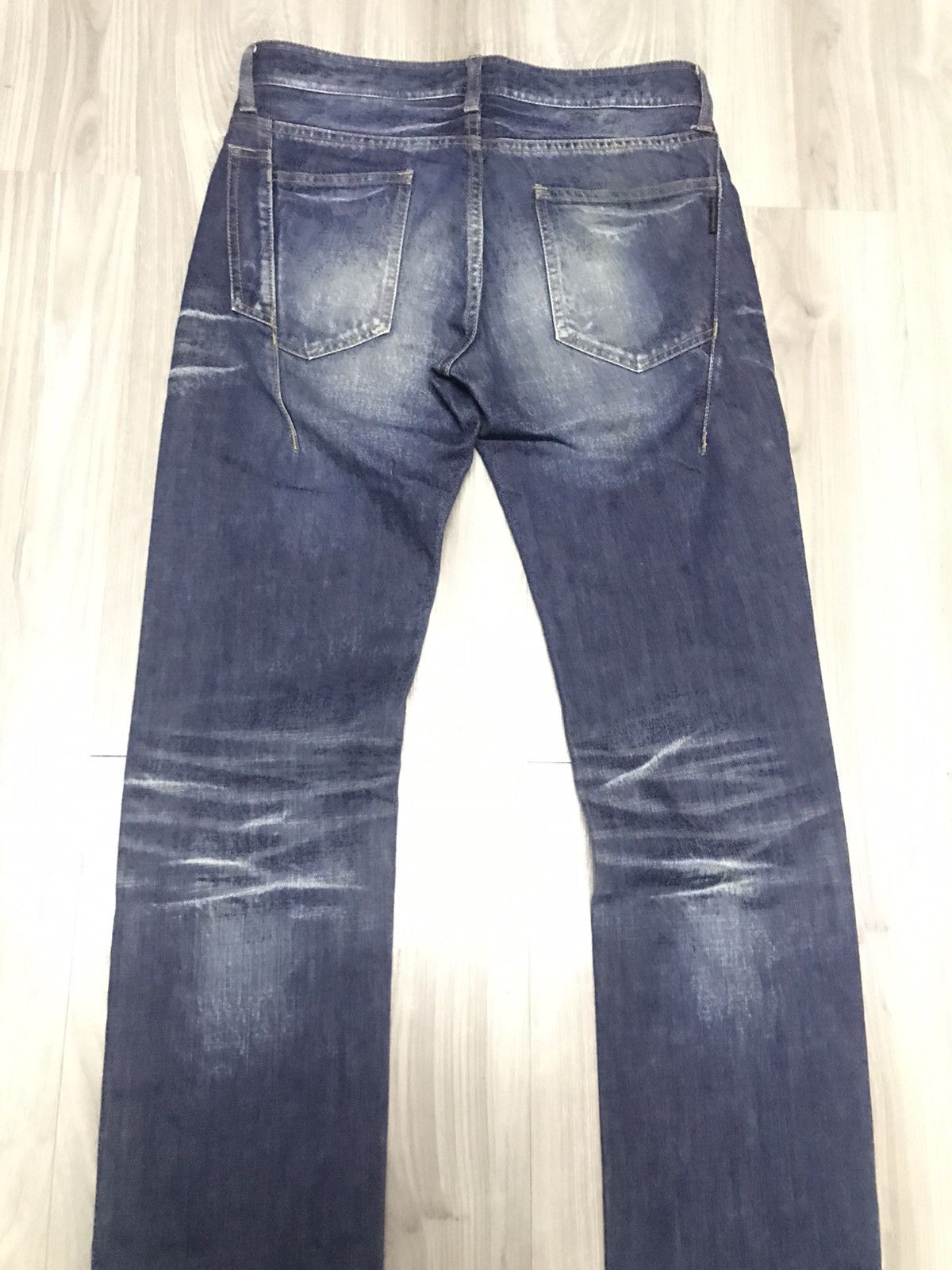 Neil Barrett NEIL BARRETT Washed Denim Jeans Size US 30 / EU 46 - 10 Thumbnail