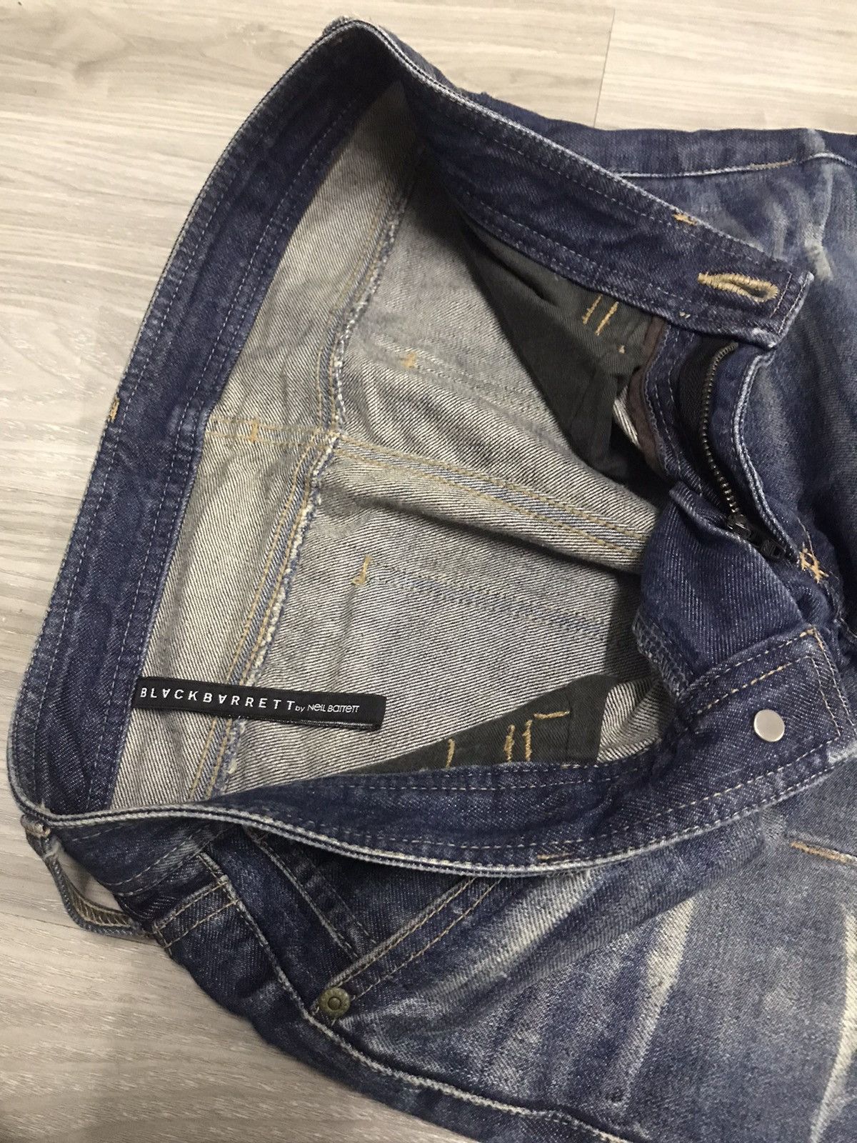 Neil Barrett NEIL BARRETT Washed Denim Jeans Size US 30 / EU 46 - 5 Thumbnail