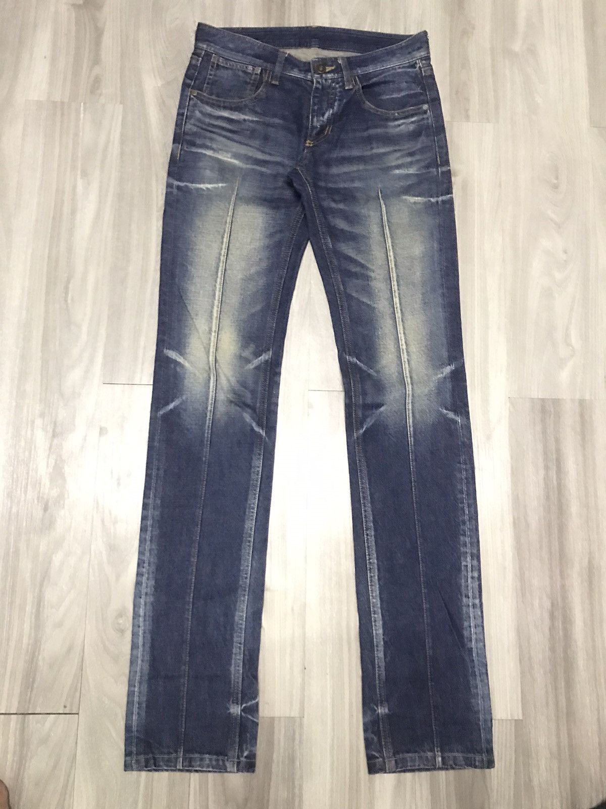 Neil Barrett NEIL BARRETT Washed Denim Jeans Size US 30 / EU 46 - 1 Thumbnail