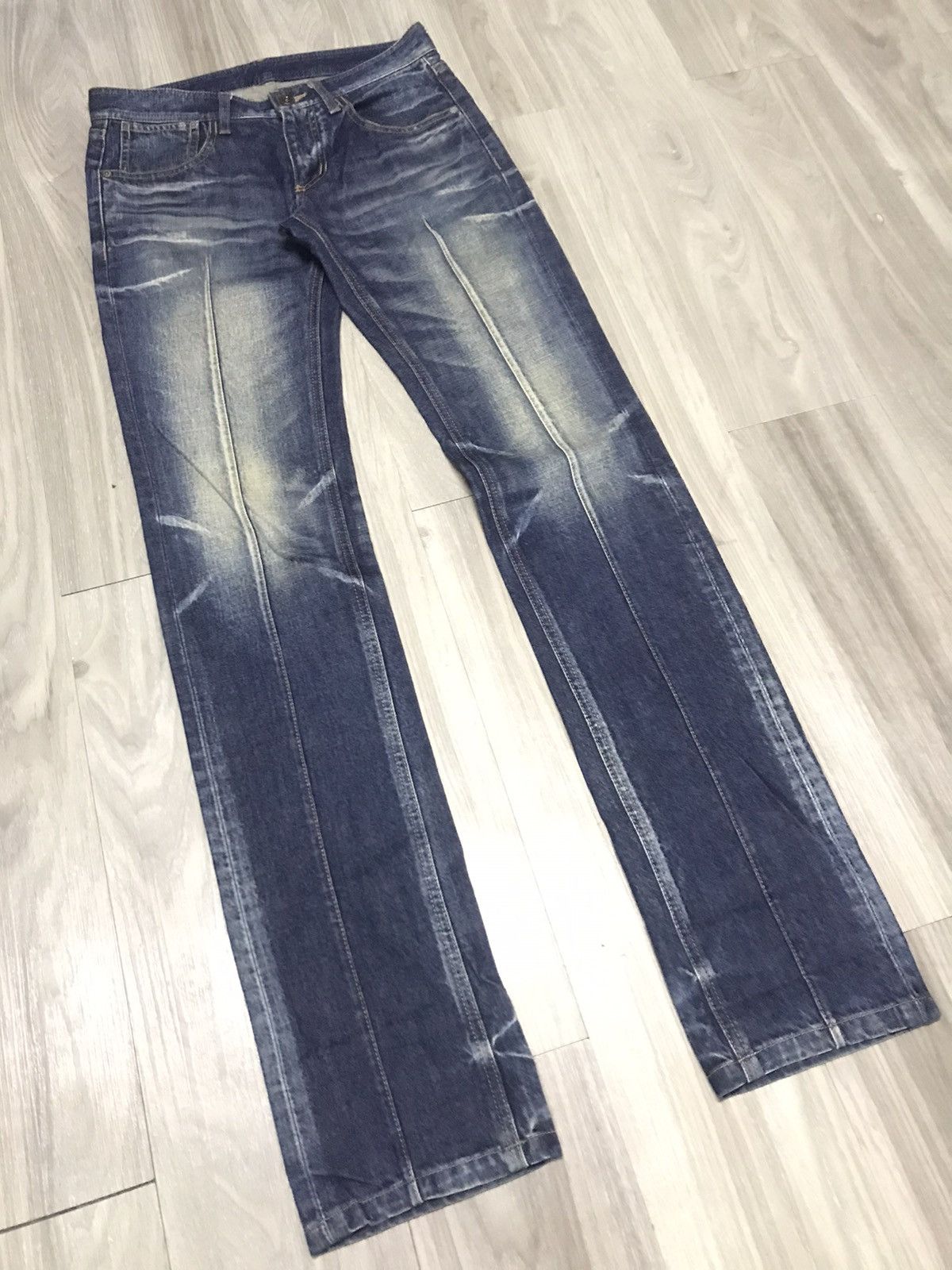 Neil Barrett NEIL BARRETT Washed Denim Jeans Size US 30 / EU 46 - 2 Thumbnail