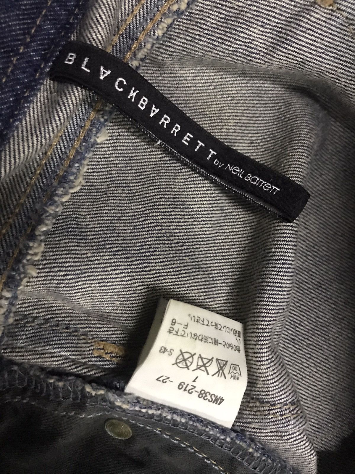 Neil Barrett NEIL BARRETT Washed Denim Jeans Size US 30 / EU 46 - 6 Thumbnail