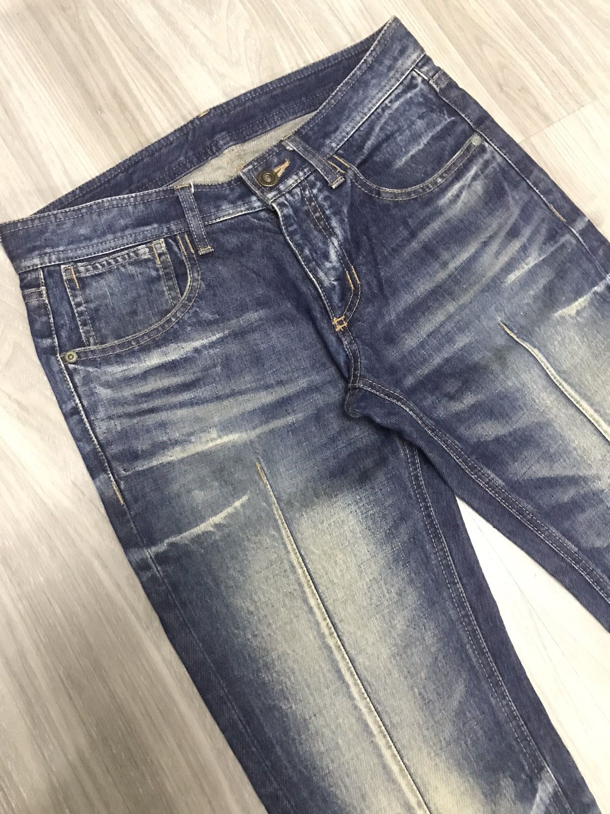 Neil Barrett NEIL BARRETT Washed Denim Jeans Size US 30 / EU 46 - 3 Thumbnail