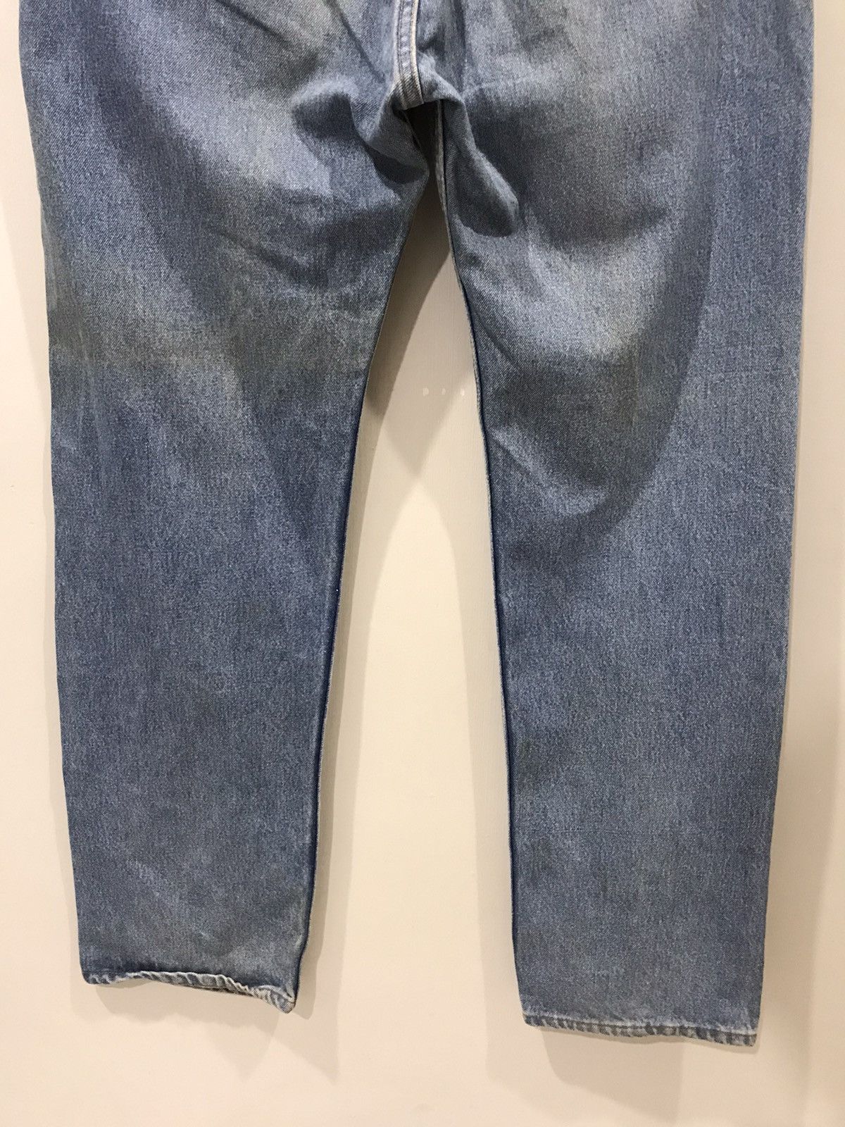 Levi's × Vintage Vintage 90s Levis 501 USA Made Button #552 Denim Size US 38 / EU 54 - 13 Thumbnail