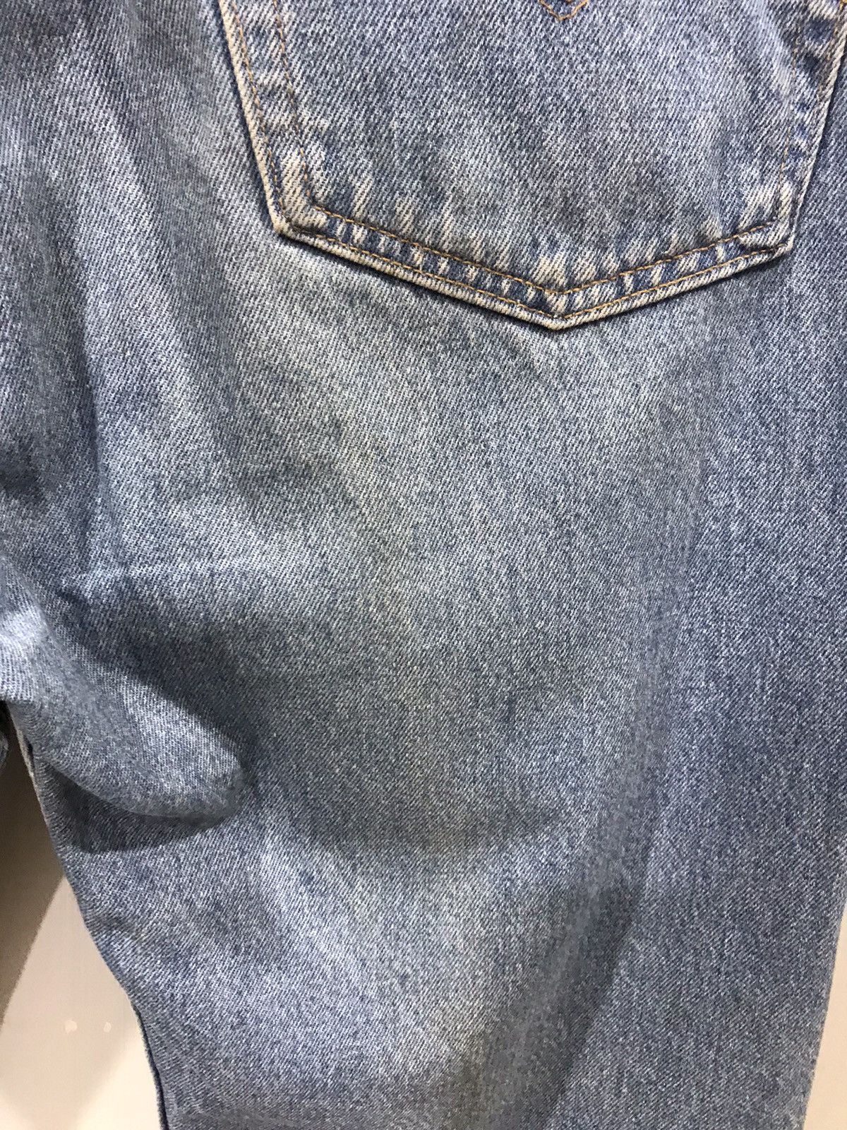 Levi's × Vintage Vintage 90s Levis 501 USA Made Button #552 Denim Size US 38 / EU 54 - 16 Thumbnail