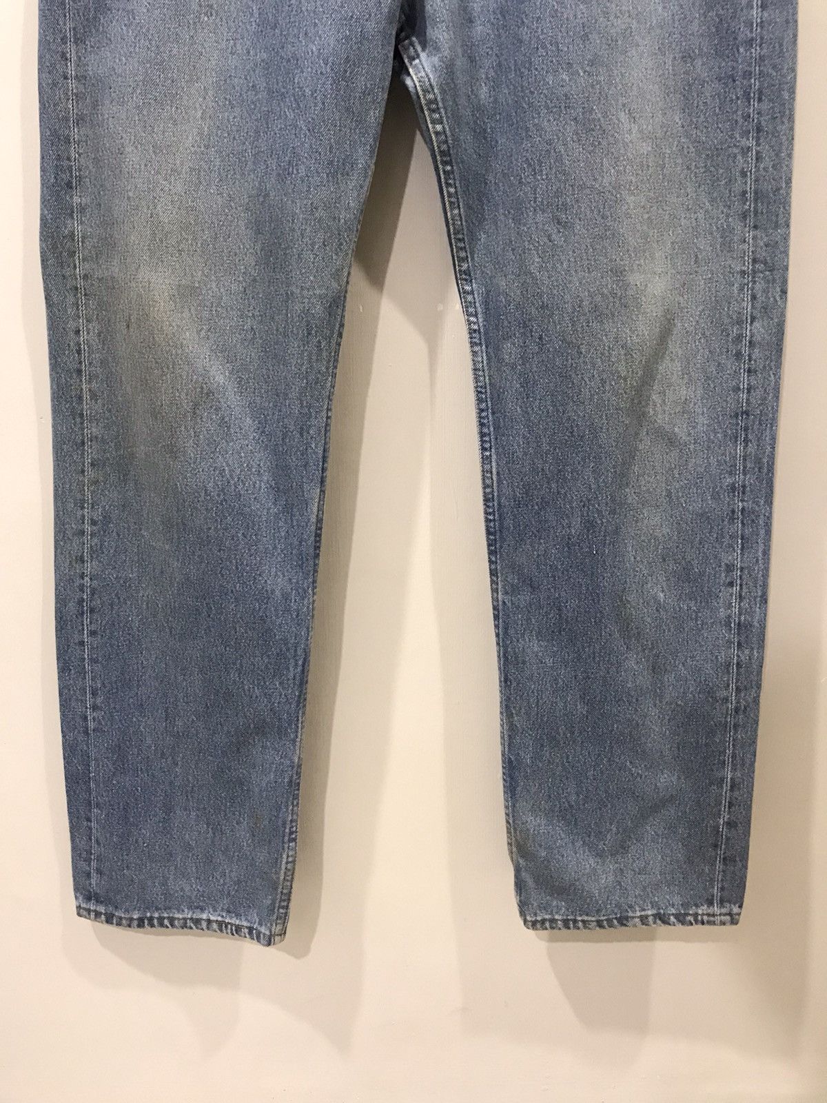 Levi's × Vintage Vintage 90s Levis 501 USA Made Button #552 Denim Size US 38 / EU 54 - 5 Thumbnail