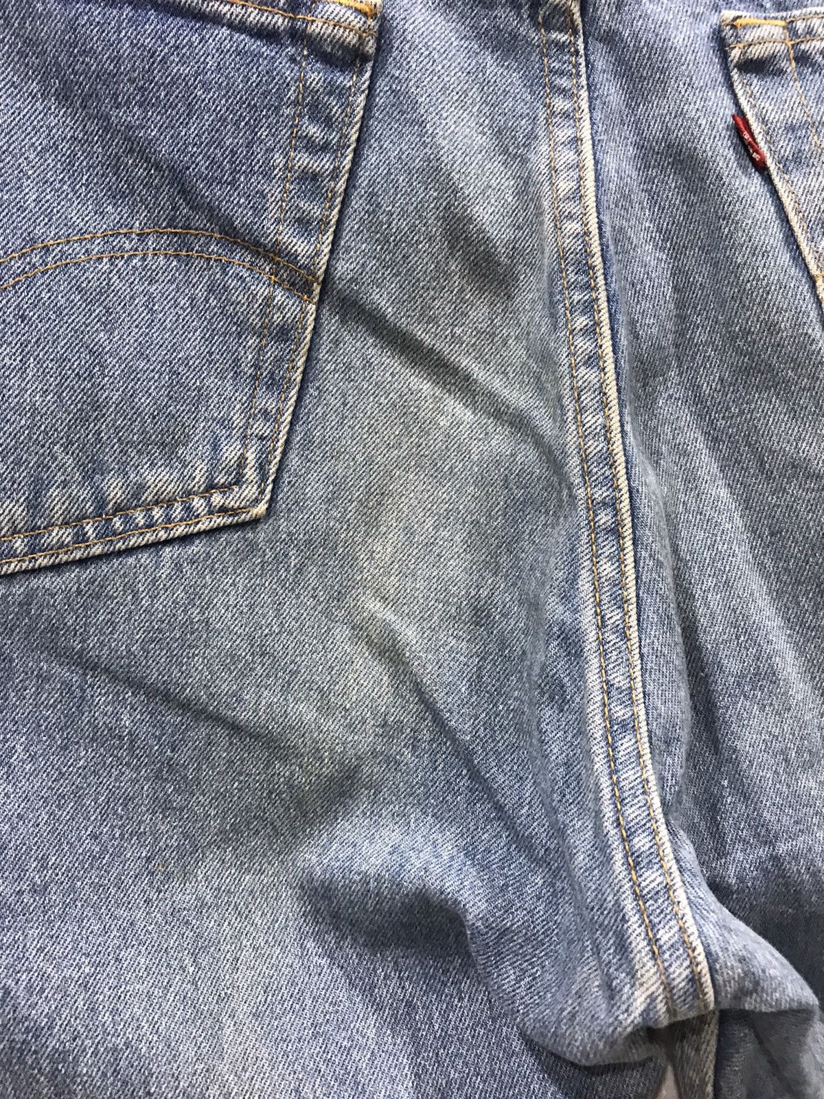 Levi's × Vintage Vintage 90s Levis 501 USA Made Button #552 Denim Size US 38 / EU 54 - 15 Thumbnail