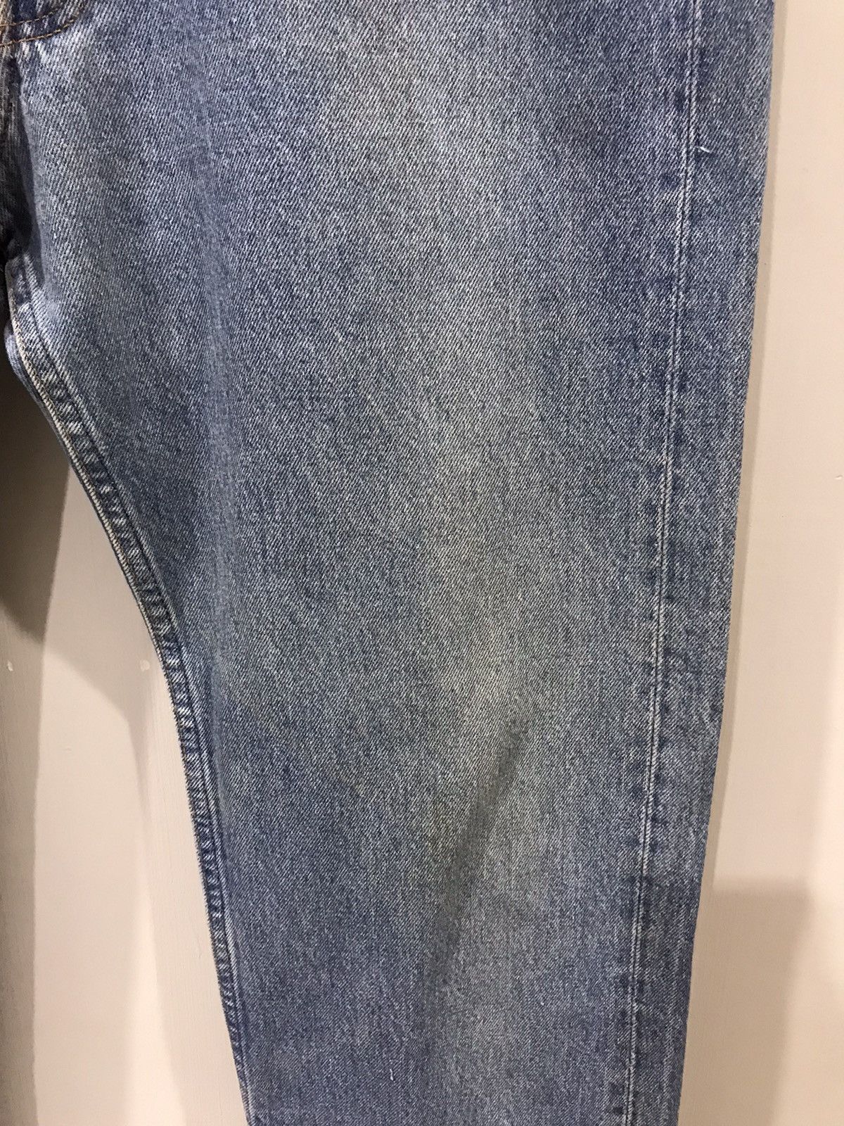 Levi's × Vintage Vintage 90s Levis 501 USA Made Button #552 Denim Size US 38 / EU 54 - 4 Thumbnail