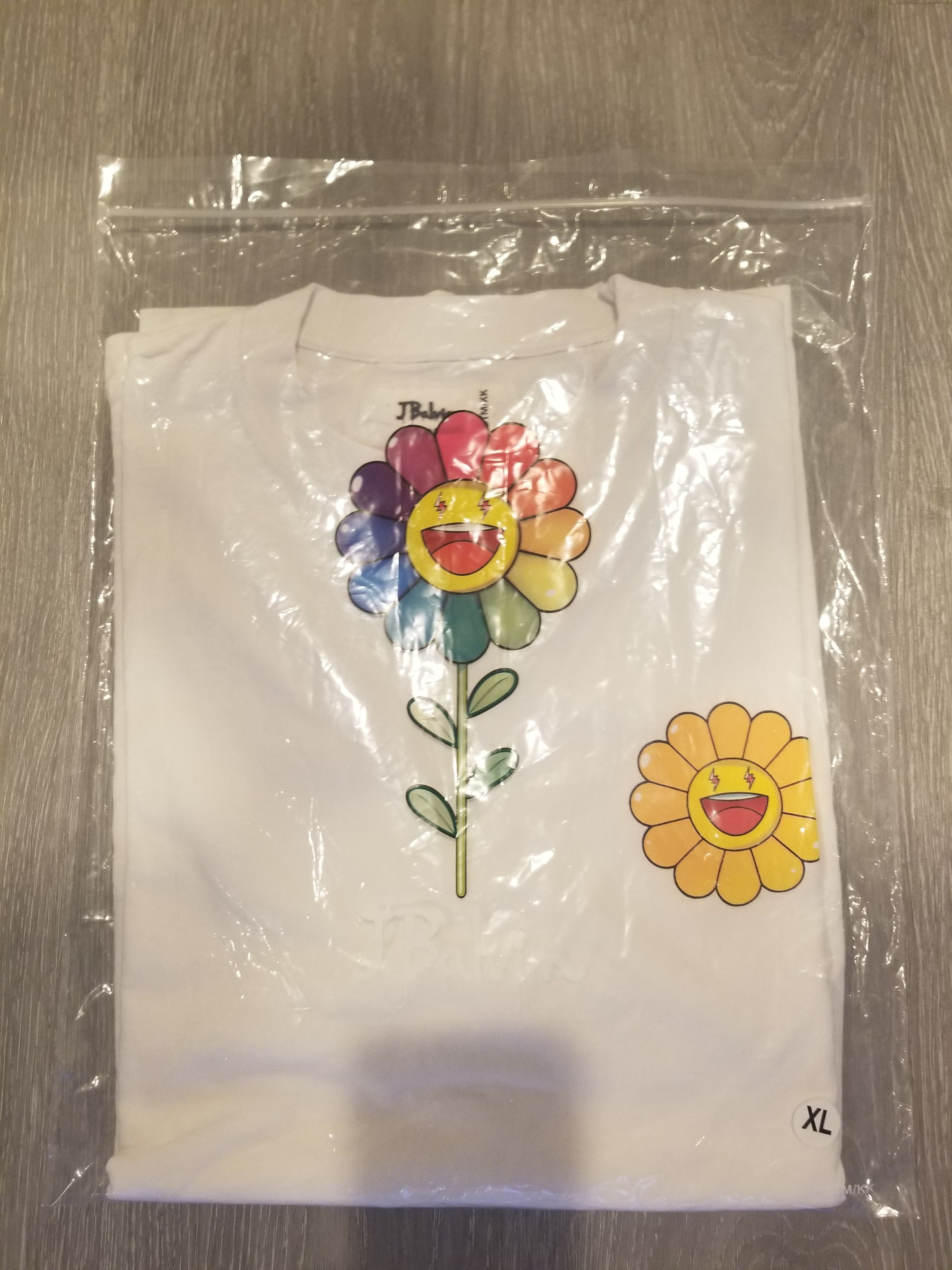 J Balvin × Takashi Murakami J Balvin x Takashi Murakami Yellow Amarillo Flower Tee Size US XL / EU 56 / 4 - 3 Thumbnail