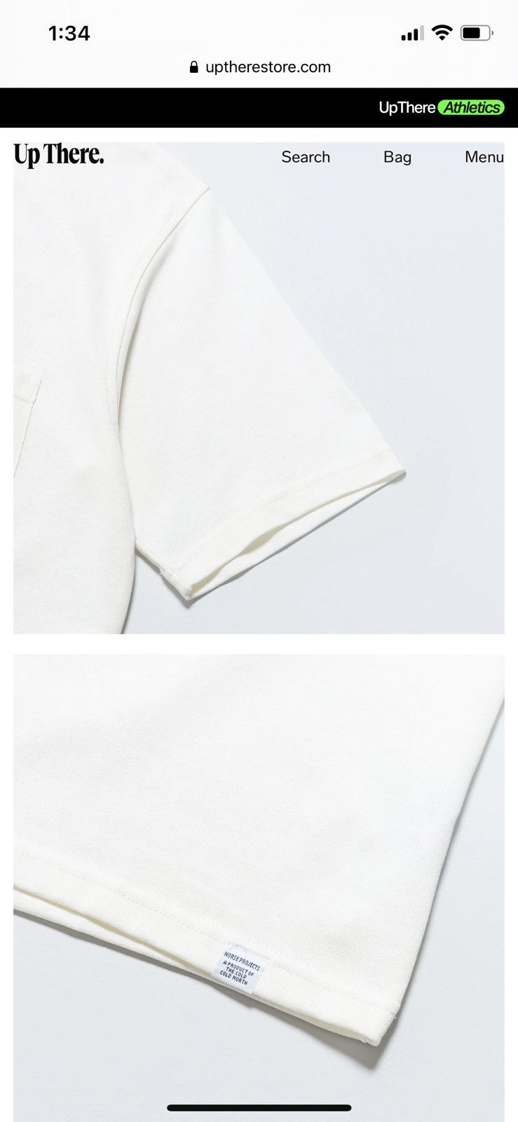 Norse Projects Norse Projects - Johannes Pocket SS - Ecru - XL Size US XL / EU 56 / 4 - 3 Thumbnail