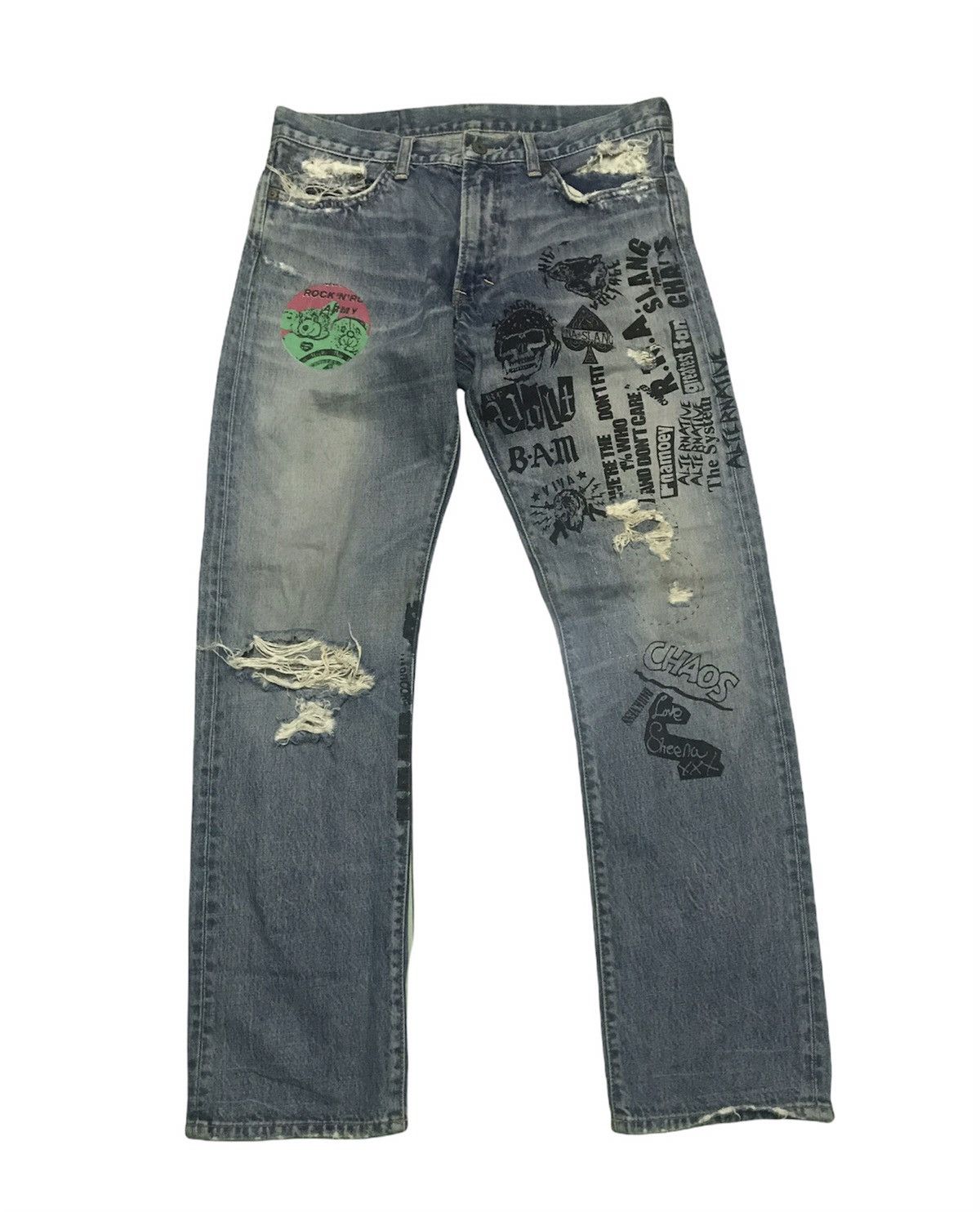 Designer × If Six Was Nine × Japanese Brand RNA INC Jeans Seditionaries Denim Hysteric glamour Size US 33 - 1 Thumbnail