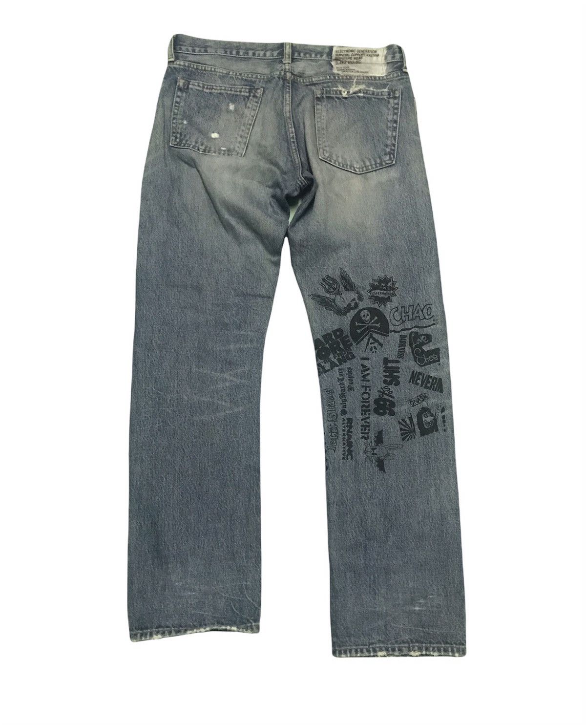 Designer × If Six Was Nine × Japanese Brand RNA INC Jeans Seditionaries Denim Hysteric glamour Size US 33 - 2 Thumbnail
