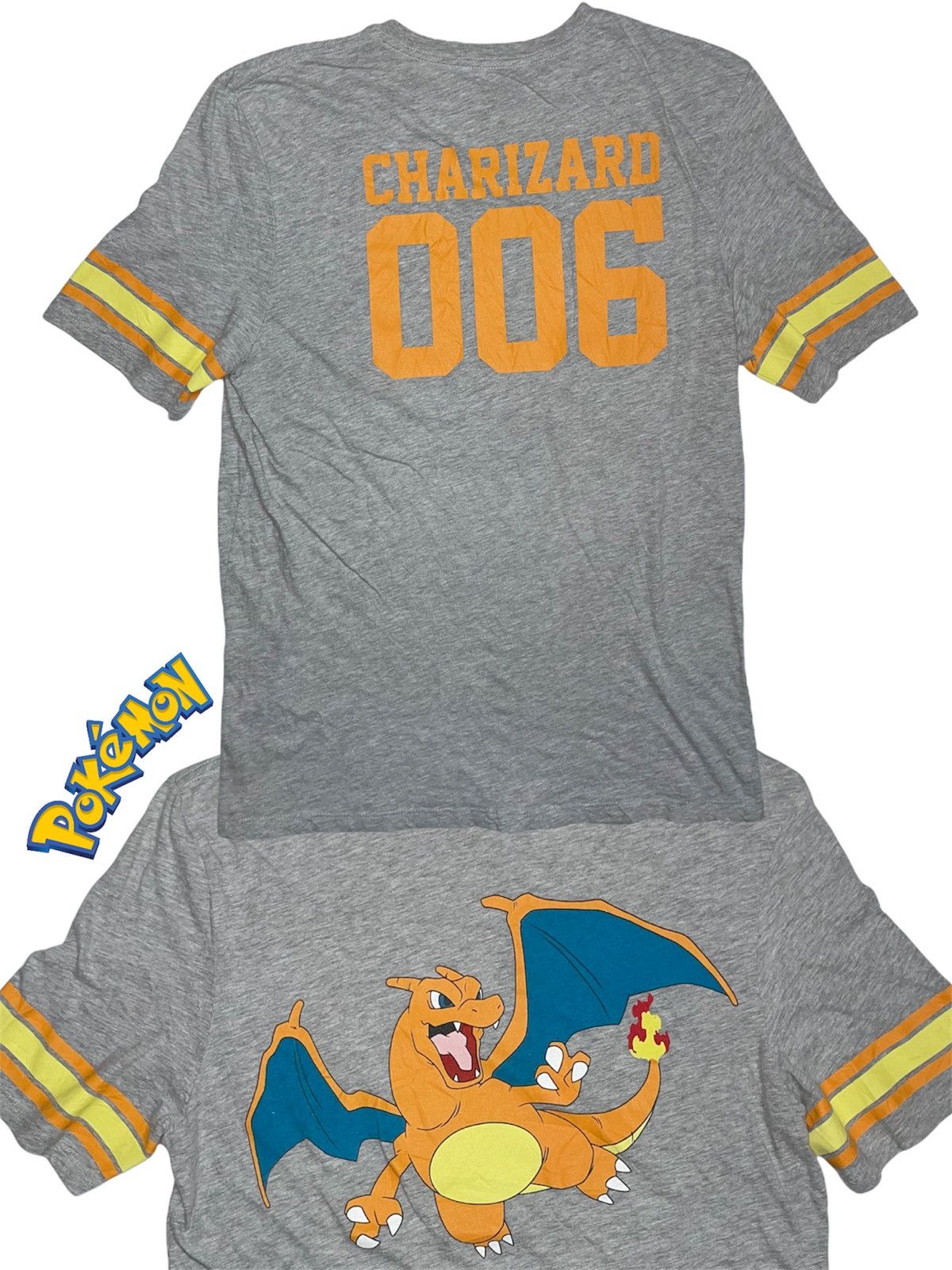 Japanese Brand × Pokemon × Vintage Vintage 2015 Pokemon Charizard Fire elements big print Size US M / EU 48-50 / 2 - 2 Thumbnail
