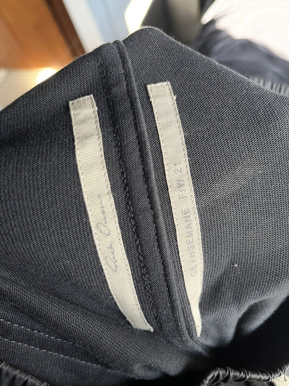 Rick Owens × Rick Owens Drkshdw Rick Owens Mastodon Cargo Jogger Sweat Pants Black Size US 30 / EU 46 - 6 Thumbnail