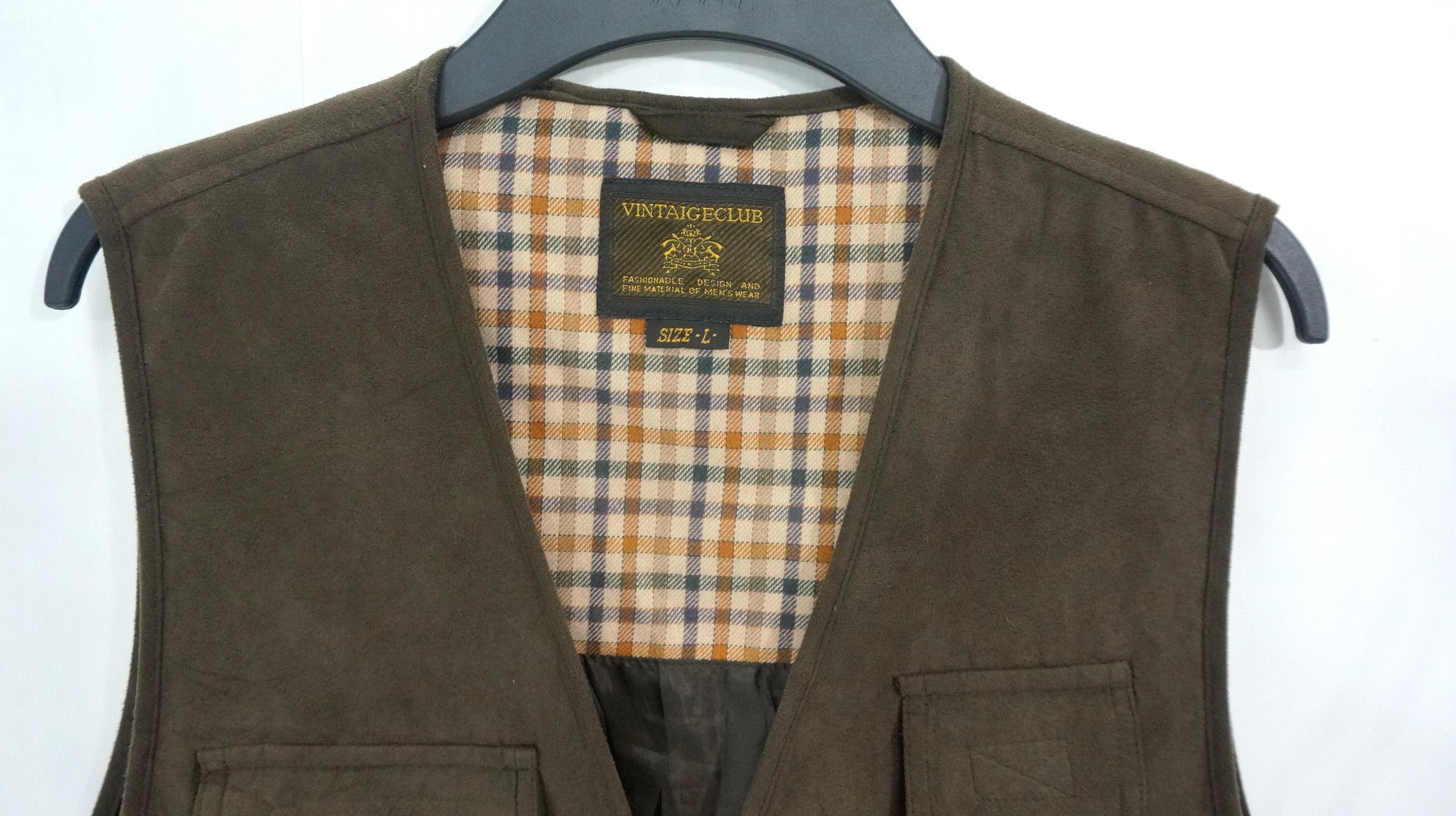 Japanese Brand Japanese VINTAIGE CLUB Vest Size US S / EU 44-46 / 1 - 3 Thumbnail