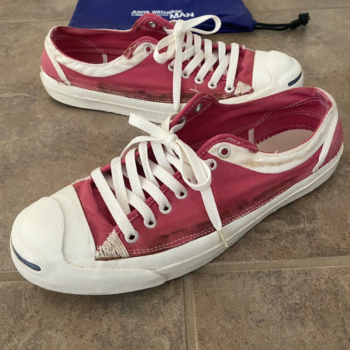 Converse × Junya Watanabe 2006 Junya Watanabe Jack Purcell Converse |  Grailed