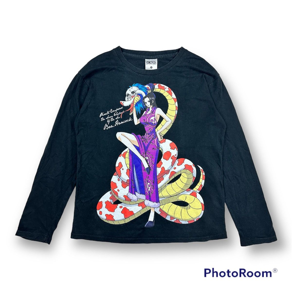 Anime × One Piece 🔥RARE🔥ONE PIECE TEE BOA HANCOCK Size US L / EU 52-54 / 3 - 1 Thumbnail