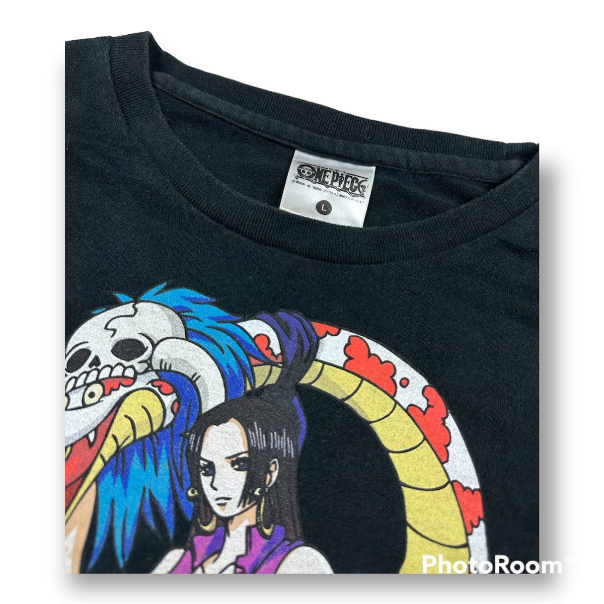 Anime × One Piece 🔥RARE🔥ONE PIECE TEE BOA HANCOCK Size US L / EU 52-54 / 3 - 5 Thumbnail