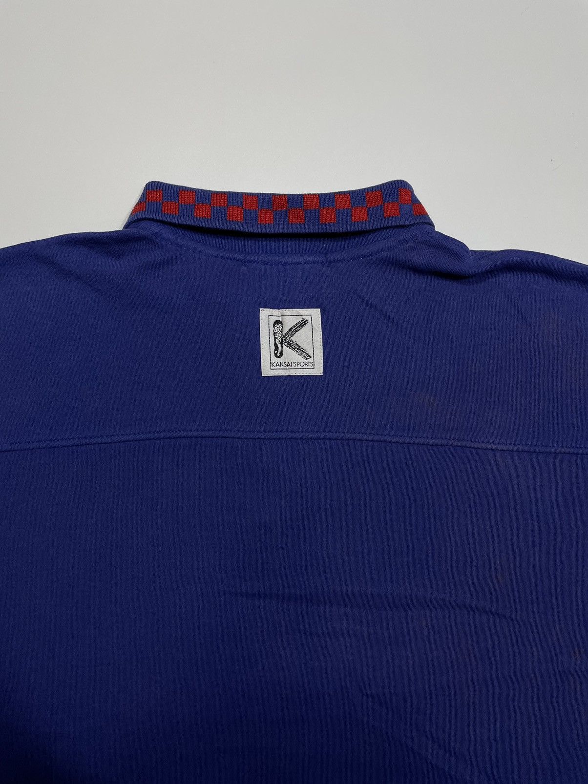 Kansai Yamamoto × Vintage Vintage Kansai Yamamoto Sports 80s 90s polo shirt center log Size US XL / EU 56 / 4 - 6 Thumbnail