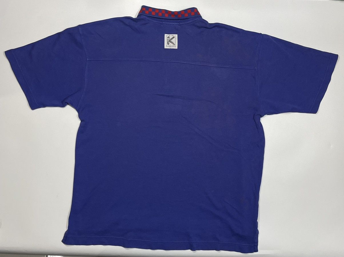 Kansai Yamamoto × Vintage Vintage Kansai Yamamoto Sports 80s 90s polo shirt center log Size US XL / EU 56 / 4 - 5 Thumbnail