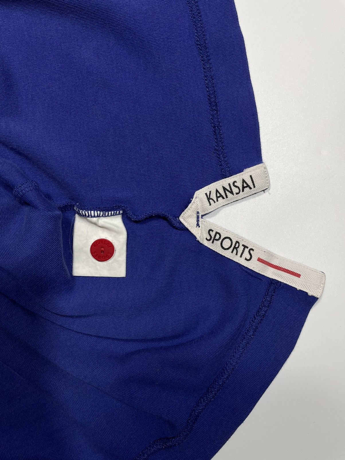 Kansai Yamamoto × Vintage Vintage Kansai Yamamoto Sports 80s 90s polo shirt center log Size US XL / EU 56 / 4 - 7 Thumbnail