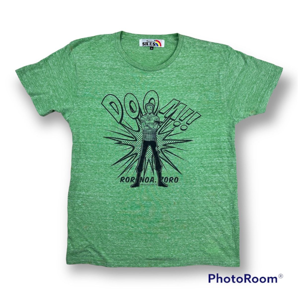 One Piece × Vintage 🔥SUPER RARE🔥VTG ONE PIECE TEE TRI BLEND RORONOA ZORO Size US M / EU 48-50 / 2 - 1 Thumbnail