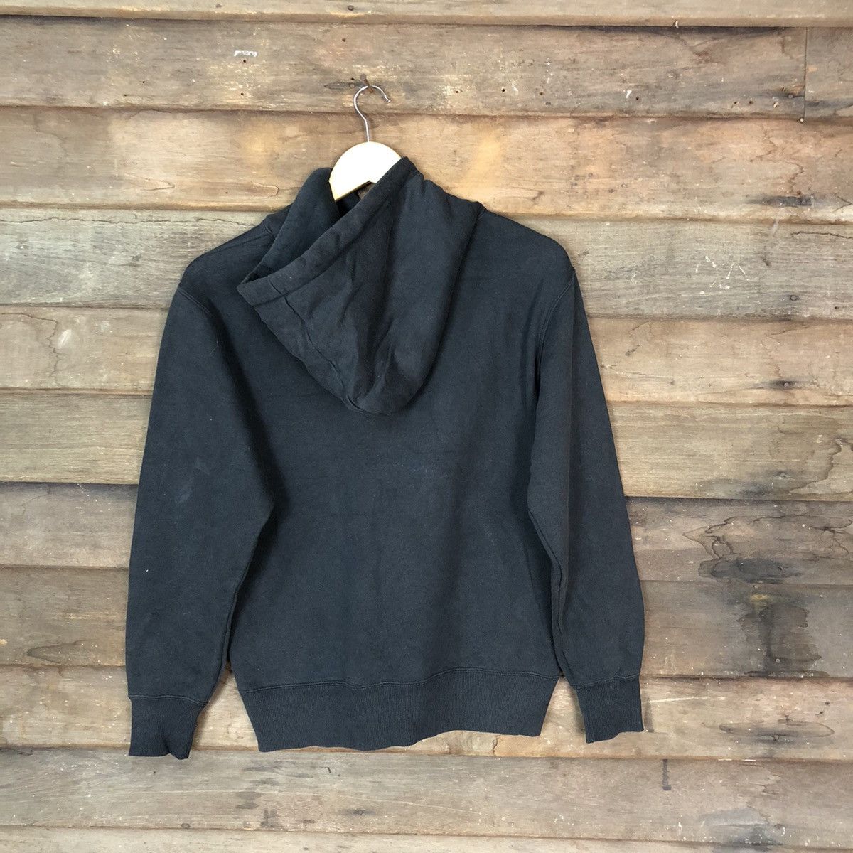 Champion Champion Black Hoodie sweatshirt plain #063B Size M / US 6-8 / IT 42-44 - 11 Thumbnail