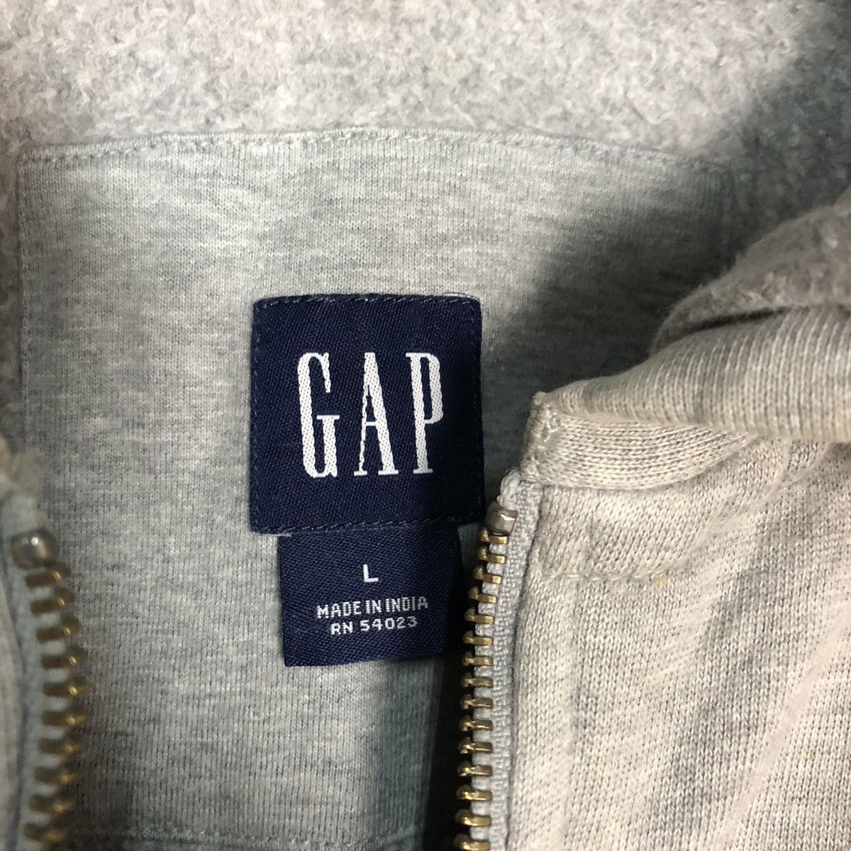 Gap Gap Grey Hoodie sweater #072B Size US L / EU 52-54 / 3 - 9 Thumbnail