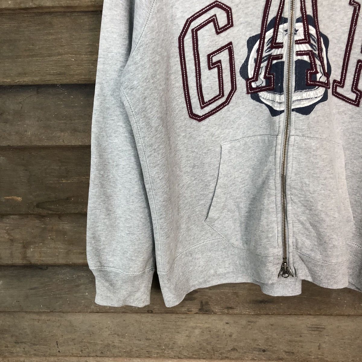Gap Gap Grey Hoodie sweater #072B Size US L / EU 52-54 / 3 - 4 Thumbnail