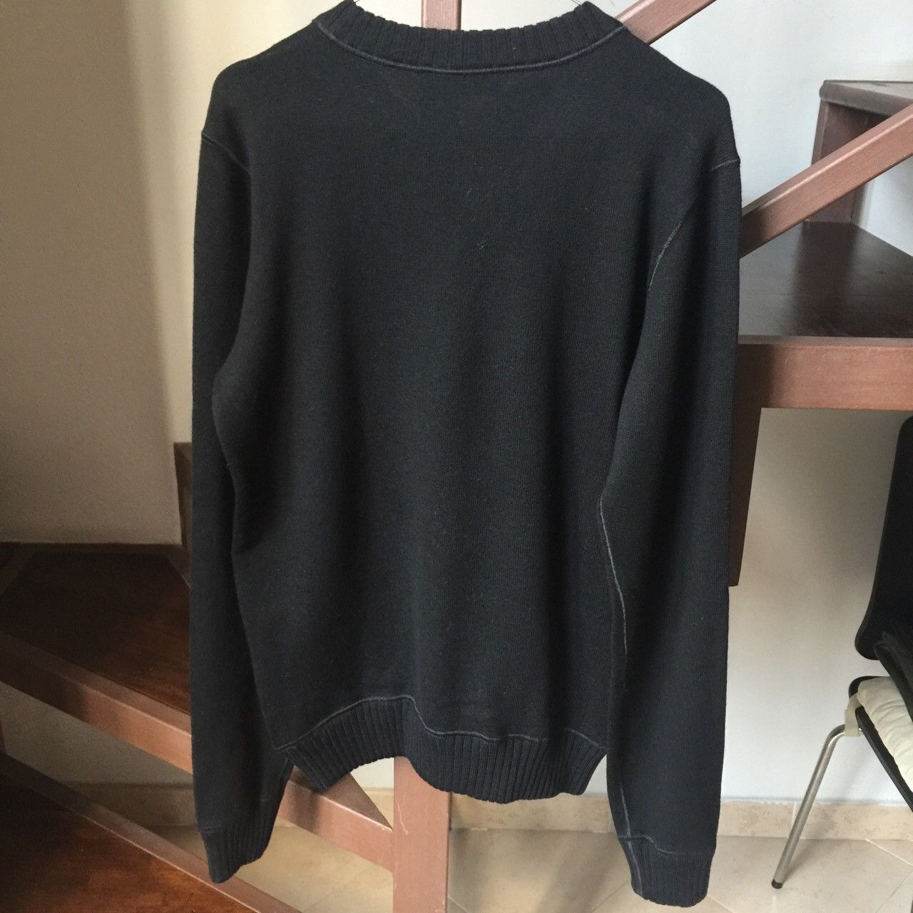 Dolce & Gabbana Black Wool Sweatshirt Size US S / EU 44-46 / 1 - 3 Thumbnail