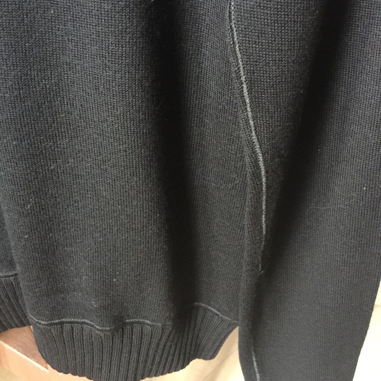 Dolce & Gabbana Black Wool Sweatshirt Size US S / EU 44-46 / 1 - 4 Thumbnail