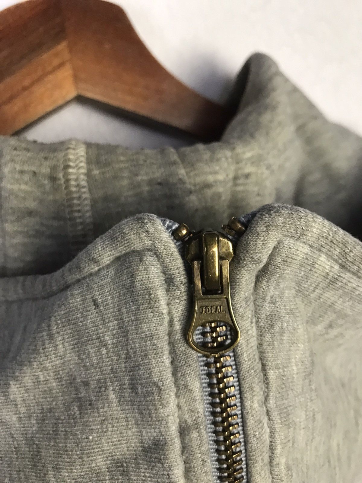 American Apparel × Vintage Left Field NYC USA Skull Distressed Zipper Hoodie Size US S / EU 44-46 / 1 - 4 Thumbnail
