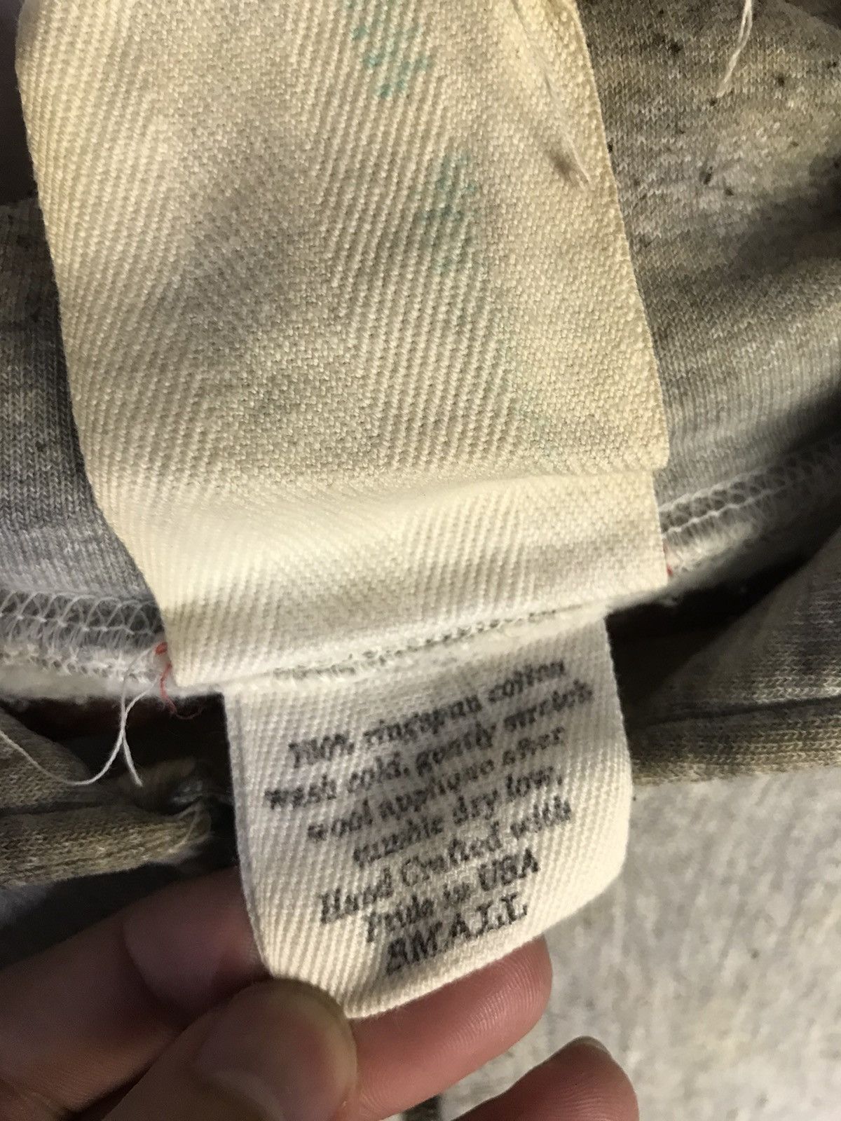 American Apparel × Vintage Left Field NYC USA Skull Distressed Zipper Hoodie Size US S / EU 44-46 / 1 - 17 Thumbnail